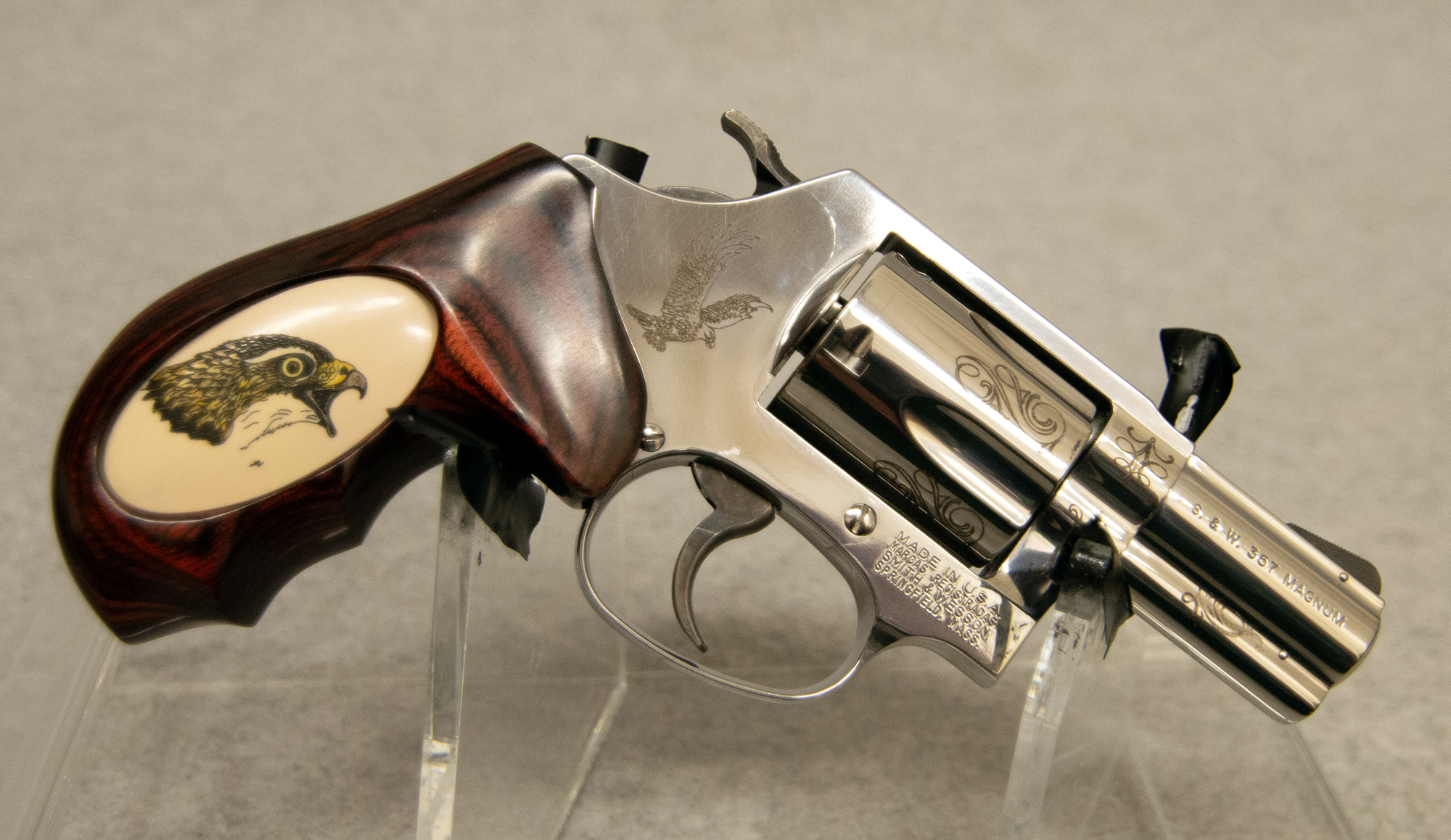 Image of Smith & Wesson ~ 60-9 Engraved ~ .357 Mag
