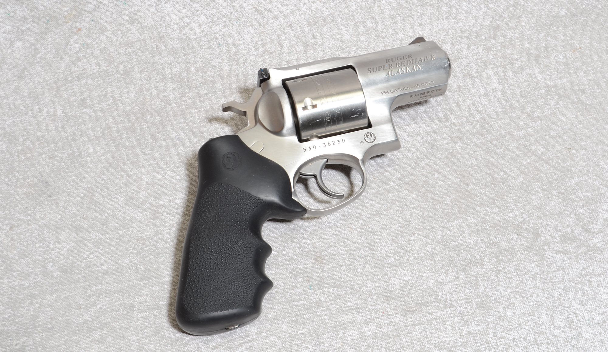 Ruger Super Redhawk Alaskan, .454 Casull/.45 Colt, 2.5″ Barrel - Ruger