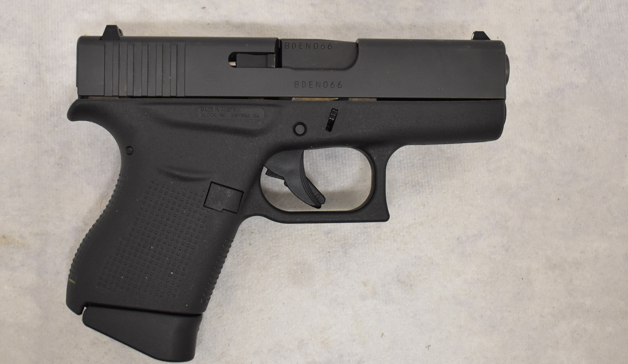 Glock ~ 43 ~ 3.0″ ~ 9mm Luger - Glock