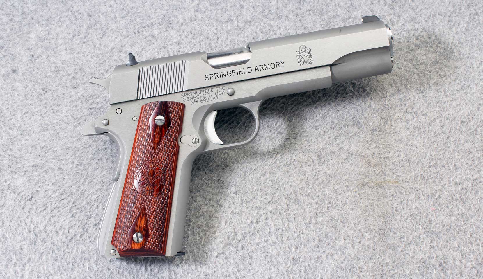 Springfield Armory ~ 1911-A1 Stainless ~ .45 acp - Springfield Armory