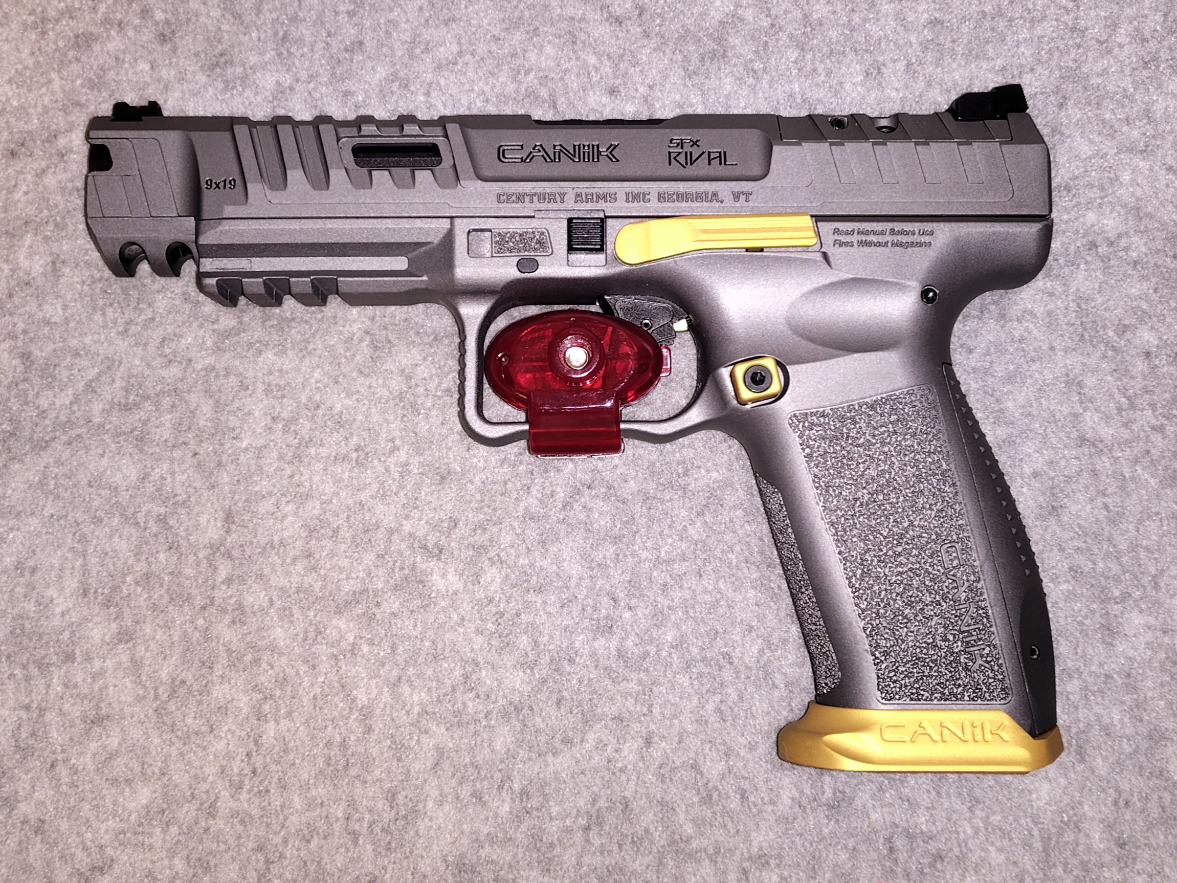CANIK ~ SFX RIVAL ~ 9MM LUGER - Canik