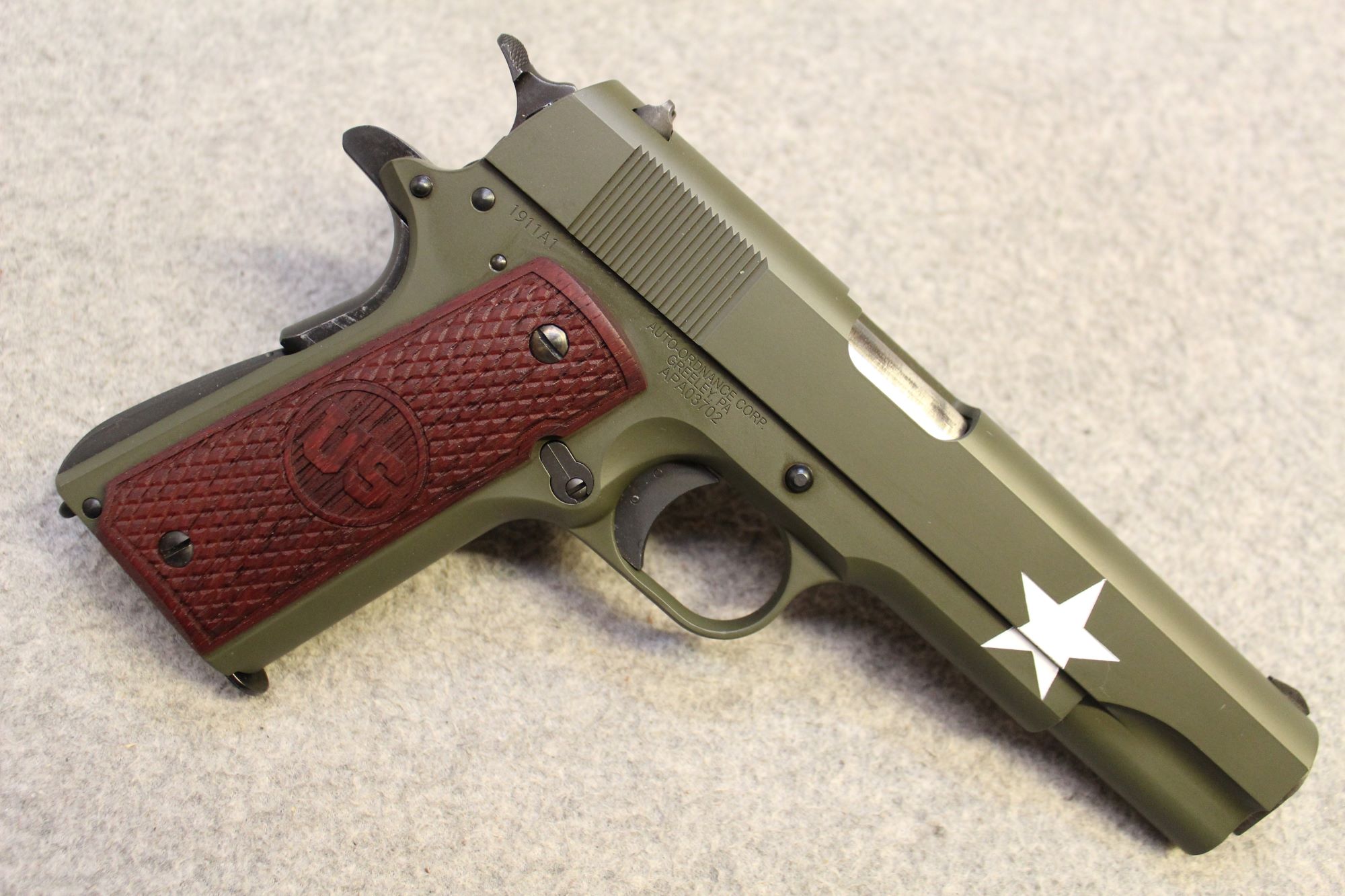 Auto Ordnance ~ 1911A1 Tanker ~ .45 ACP