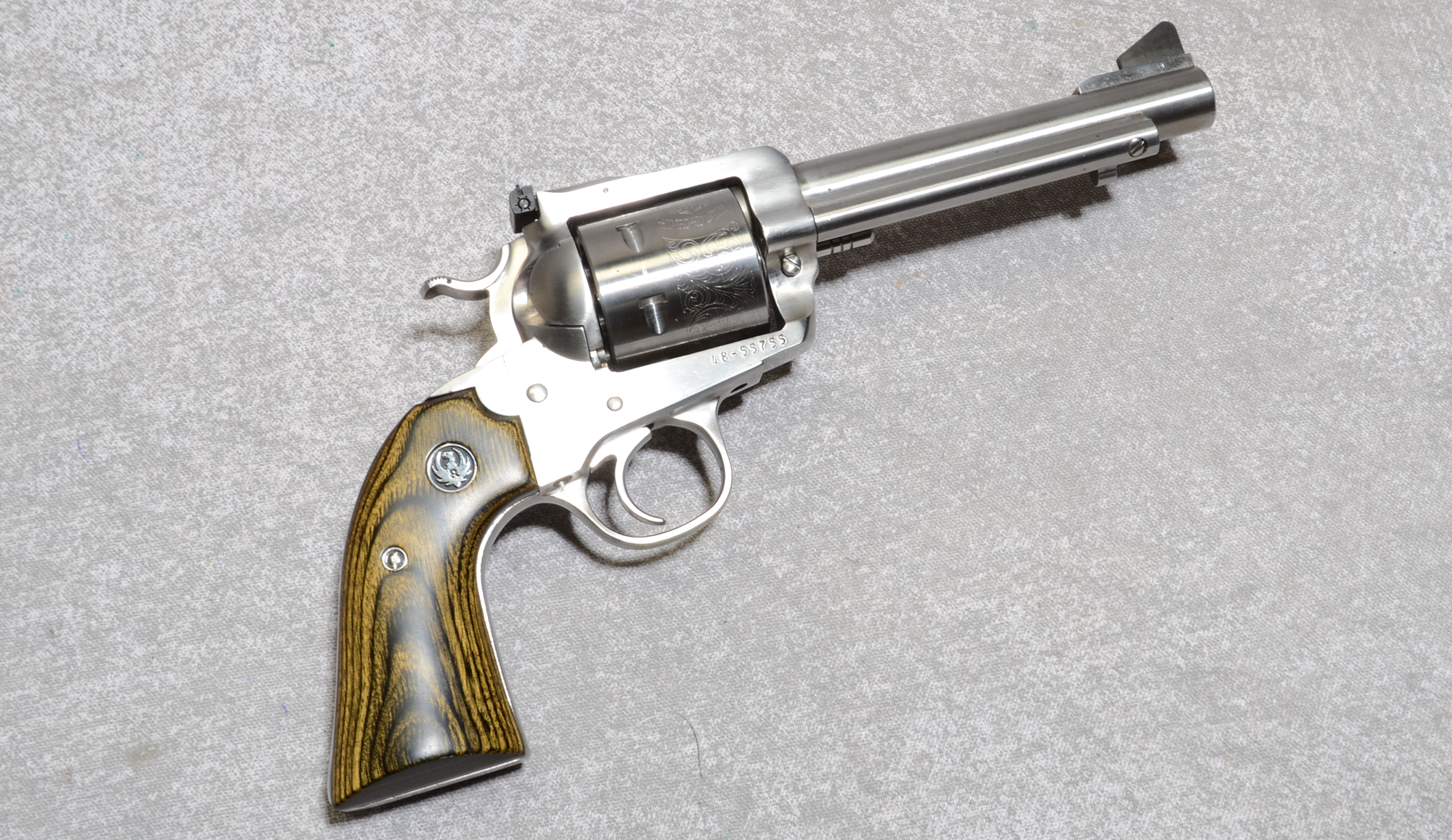 Ruger New Model Blackhawk, .45 Colt/.45 ACP, 5.5″ Barrel - Ruger