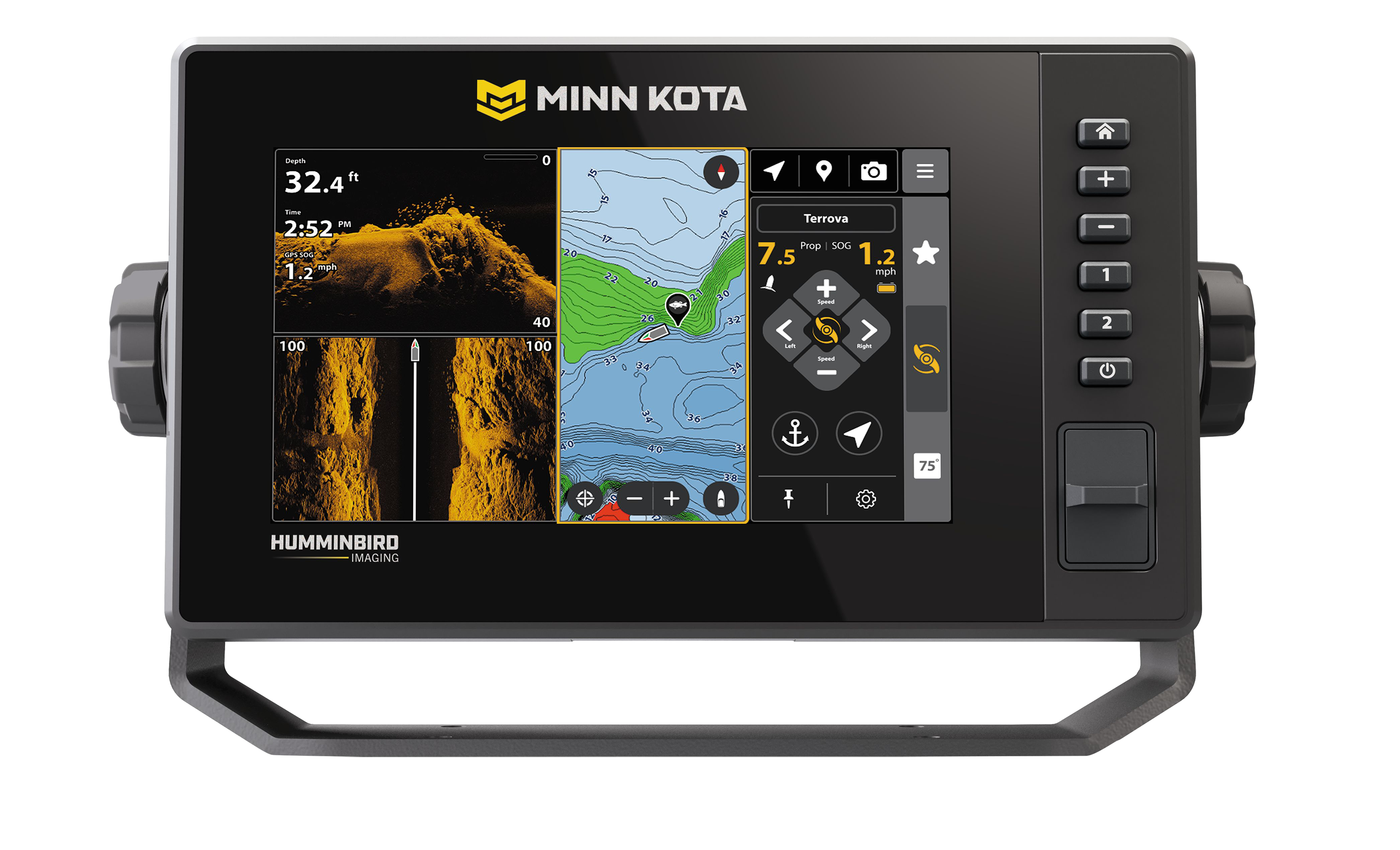 Minn Kota Minn Kota X Series Fish Finder/Chartplotter - Black - 7" - $1099.99 at Bass Pro Shops