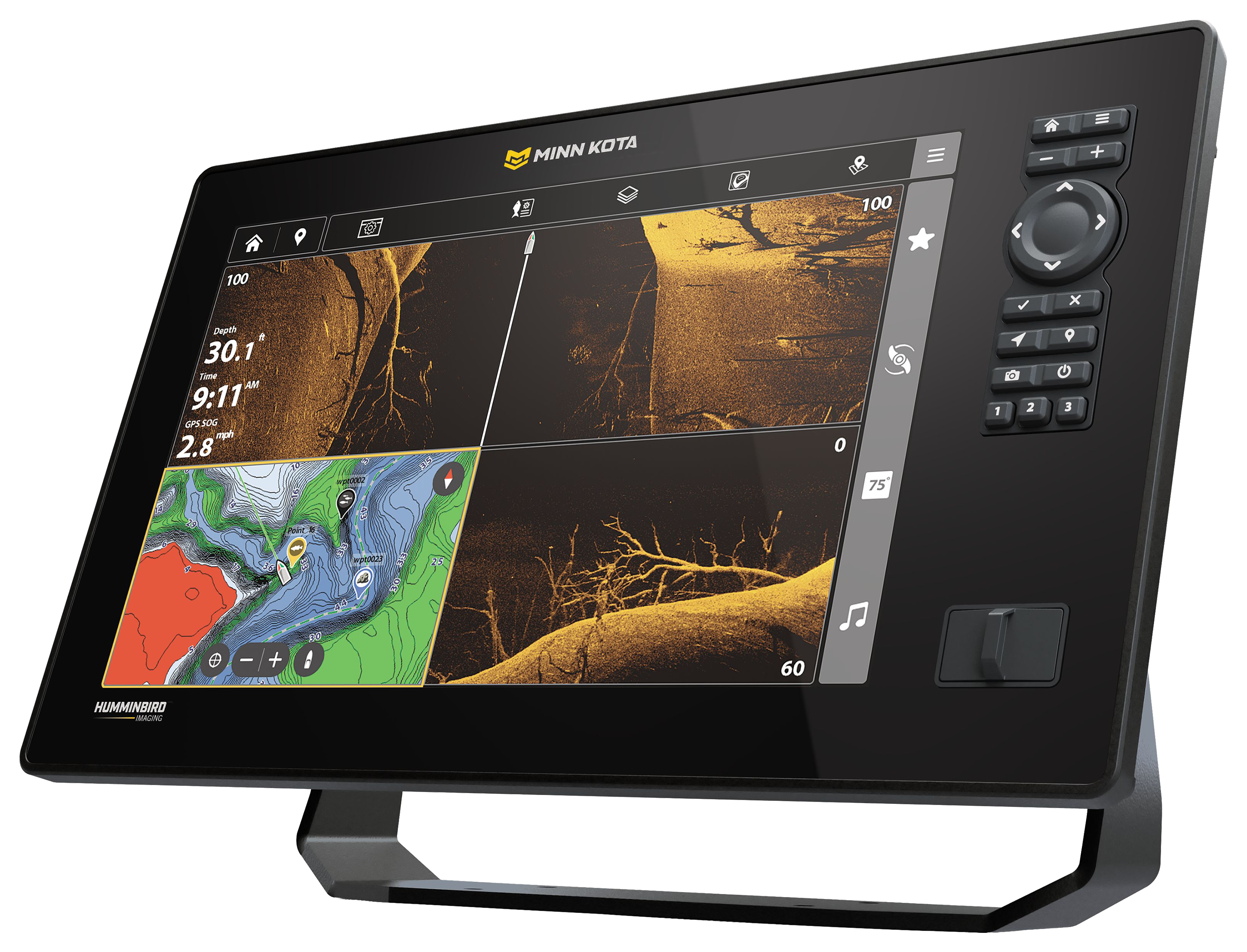 Minn Kota Minn Kota X Series Fish Finder/Chartplotter with Transducer - 12'' - $3099.99 at Bass Pro Shops