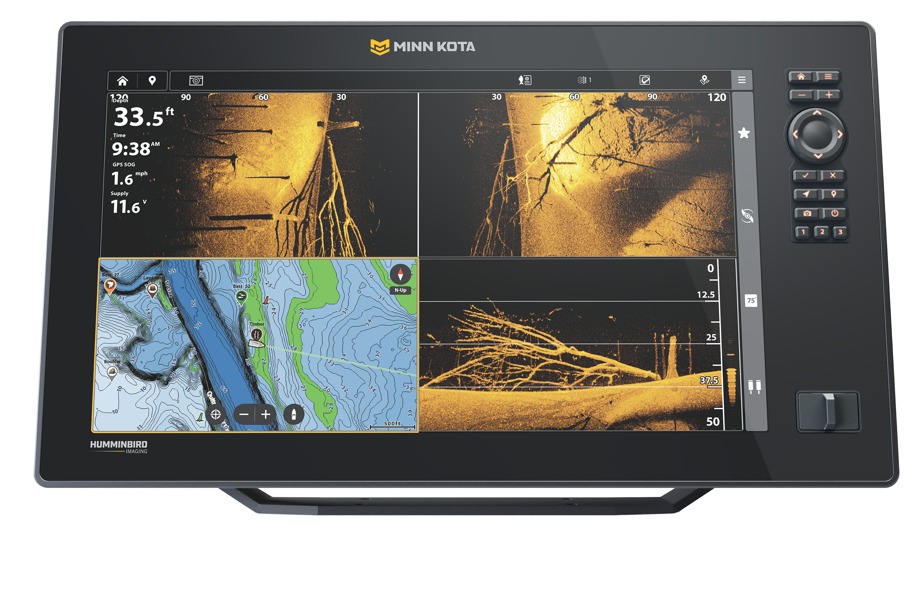 Minn Kota Minn Kota X Series Fish Finder/Chartplotter - $1099.99 at Bass Pro Shops