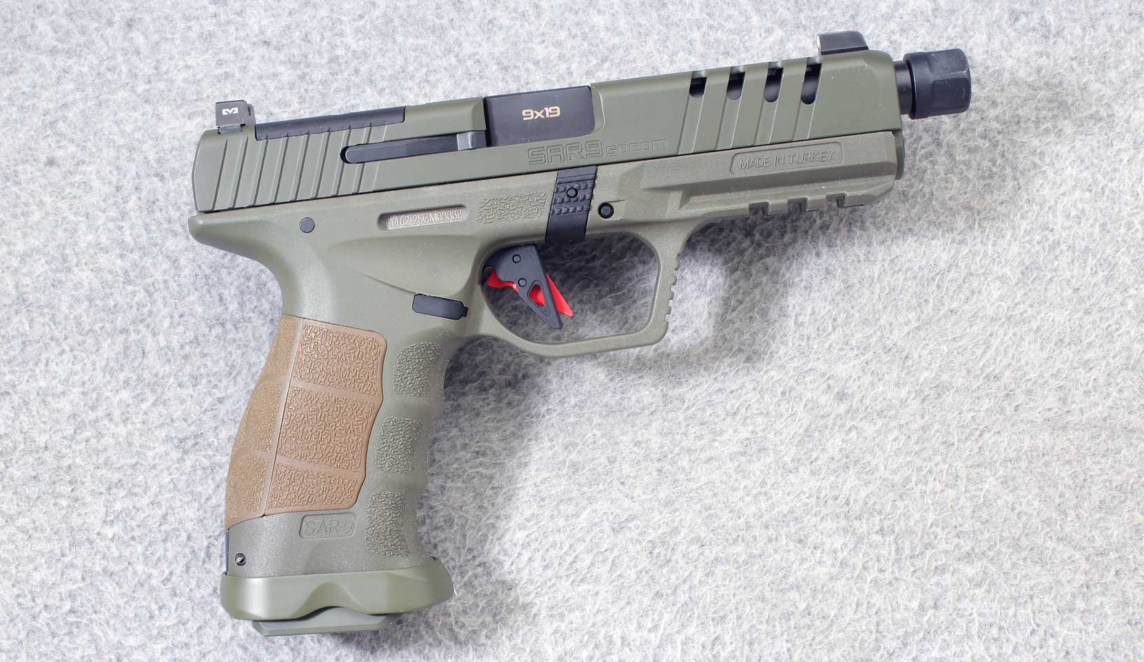 SAR USA ~ SAR9 SOCOM ~ 9mm Para. - SAR USA