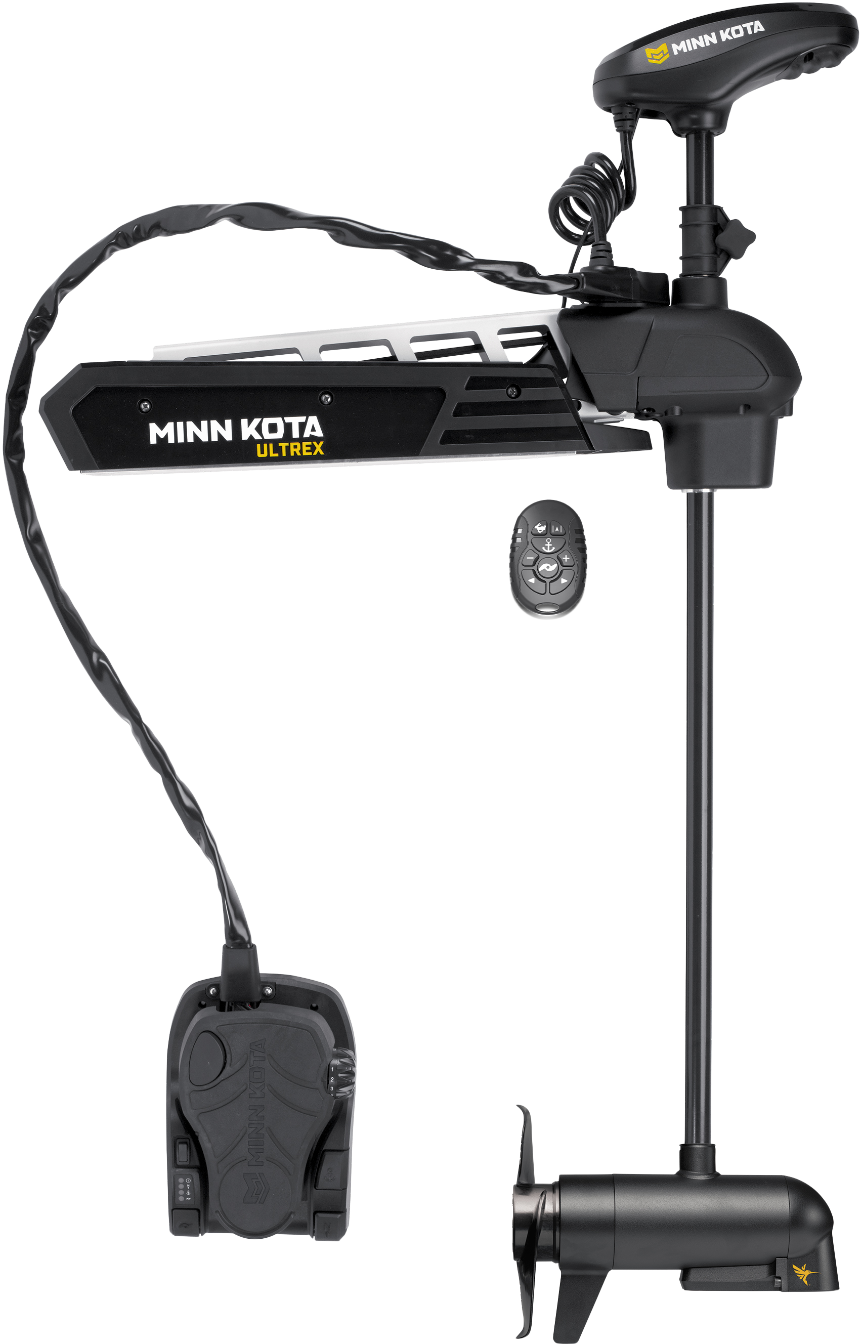 Minn Kota Ultrex 2 Trolling Motor with Down/DSC, Micro Remote, and Foot Pedal