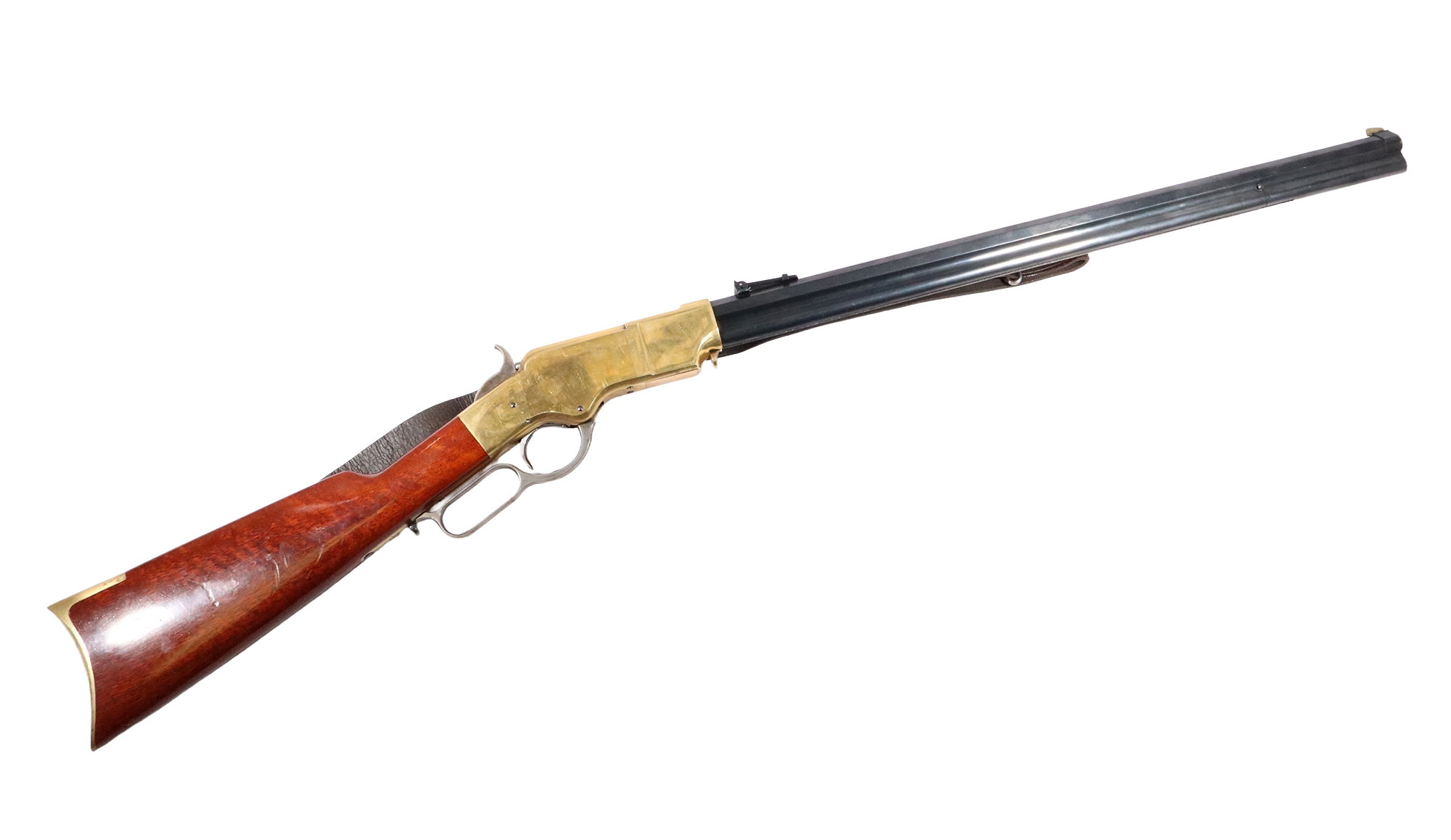 Image of A. Uberti ~ 1860 Henry (From Clint Smith's Collection) ~ .45 Long Colt (SKU: 5328500)