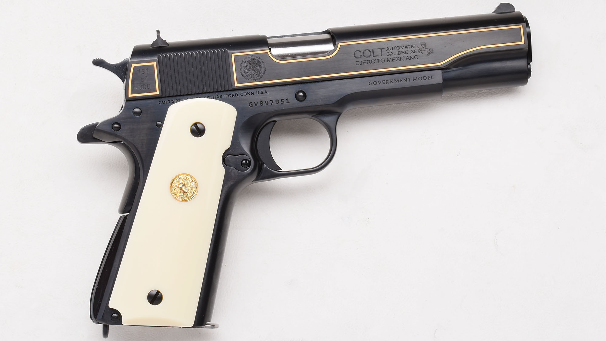 Colt Colt ~ 1911 Government "Ejercito Mexicano" ~ .38 Super - $2999.99 at Bass Pro Shops