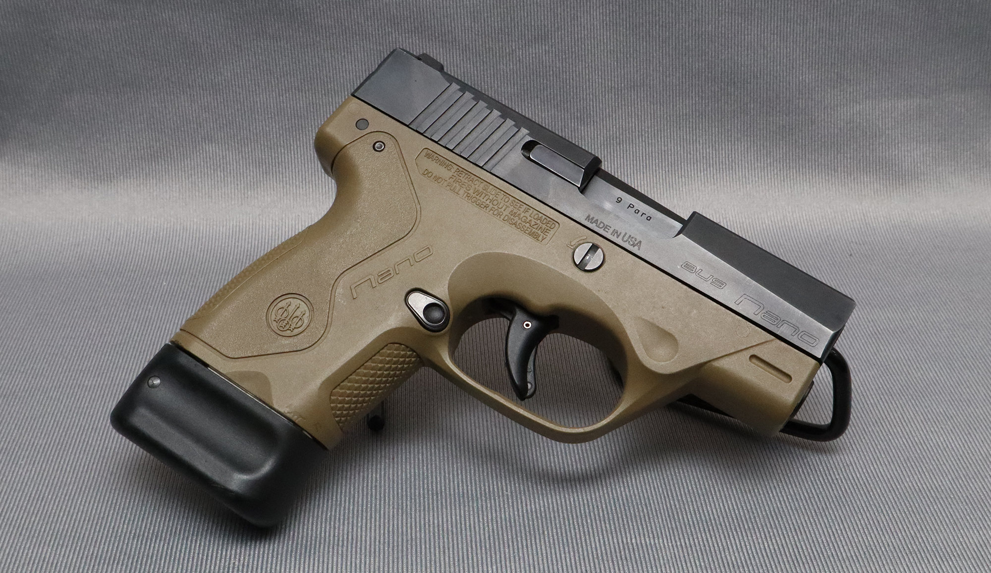 Beretta USA Corp ~ BU9 Nano ~ 9MM PARA - Beretta