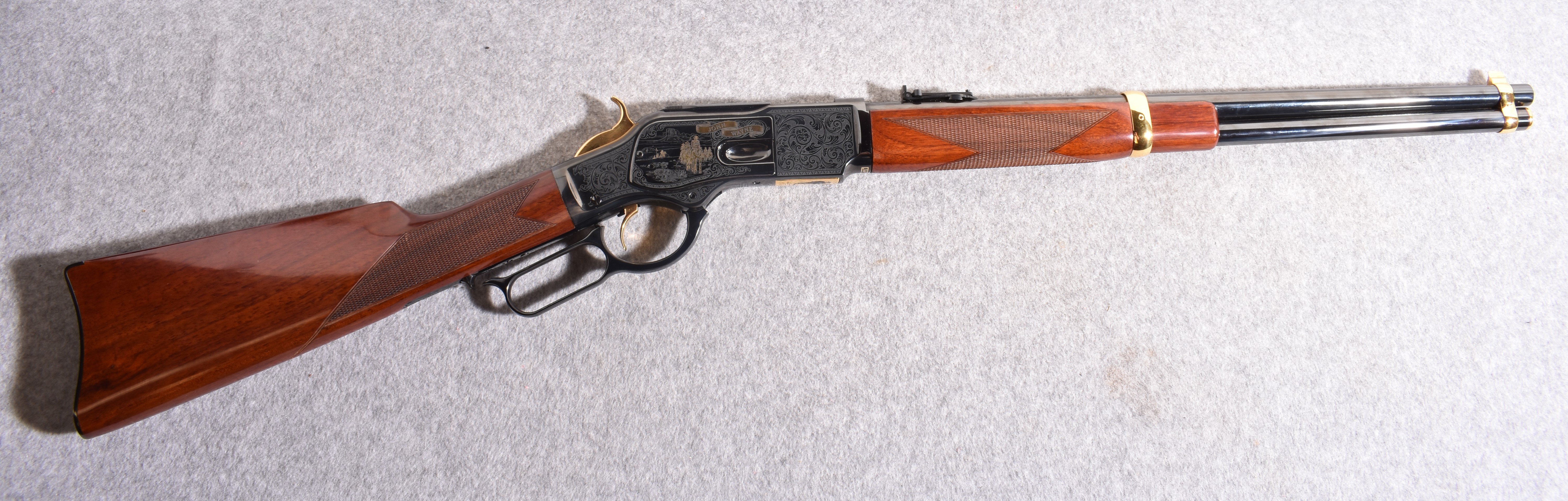 Uberti 1873 John Wayne Commemorative .45 Colt Lever Action Rifle - Uberti
