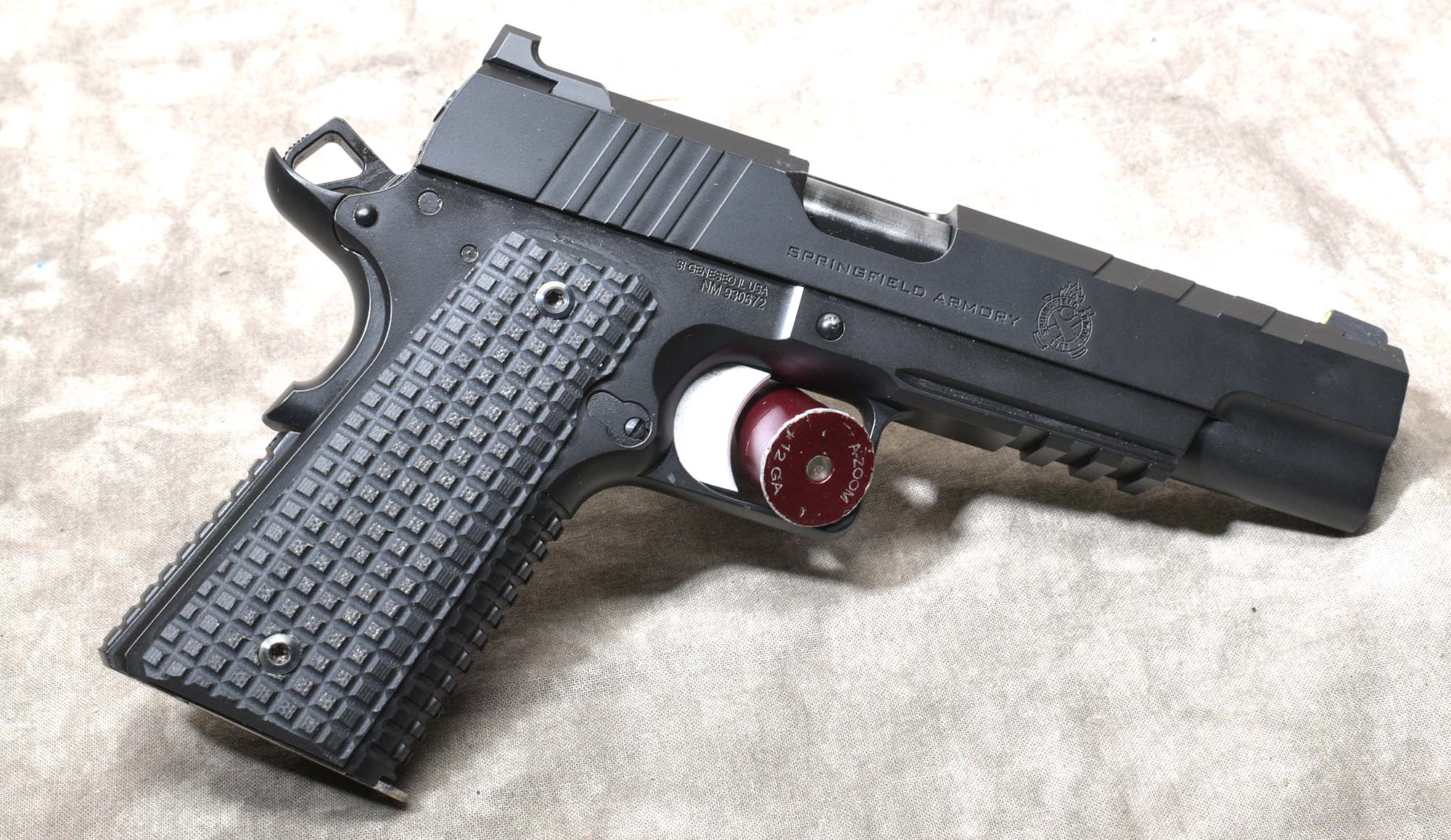SPRINGFIELD ARMORY ~ EMISSARY 1911 RAILED ~ .45 AUTO - Springfield Armory