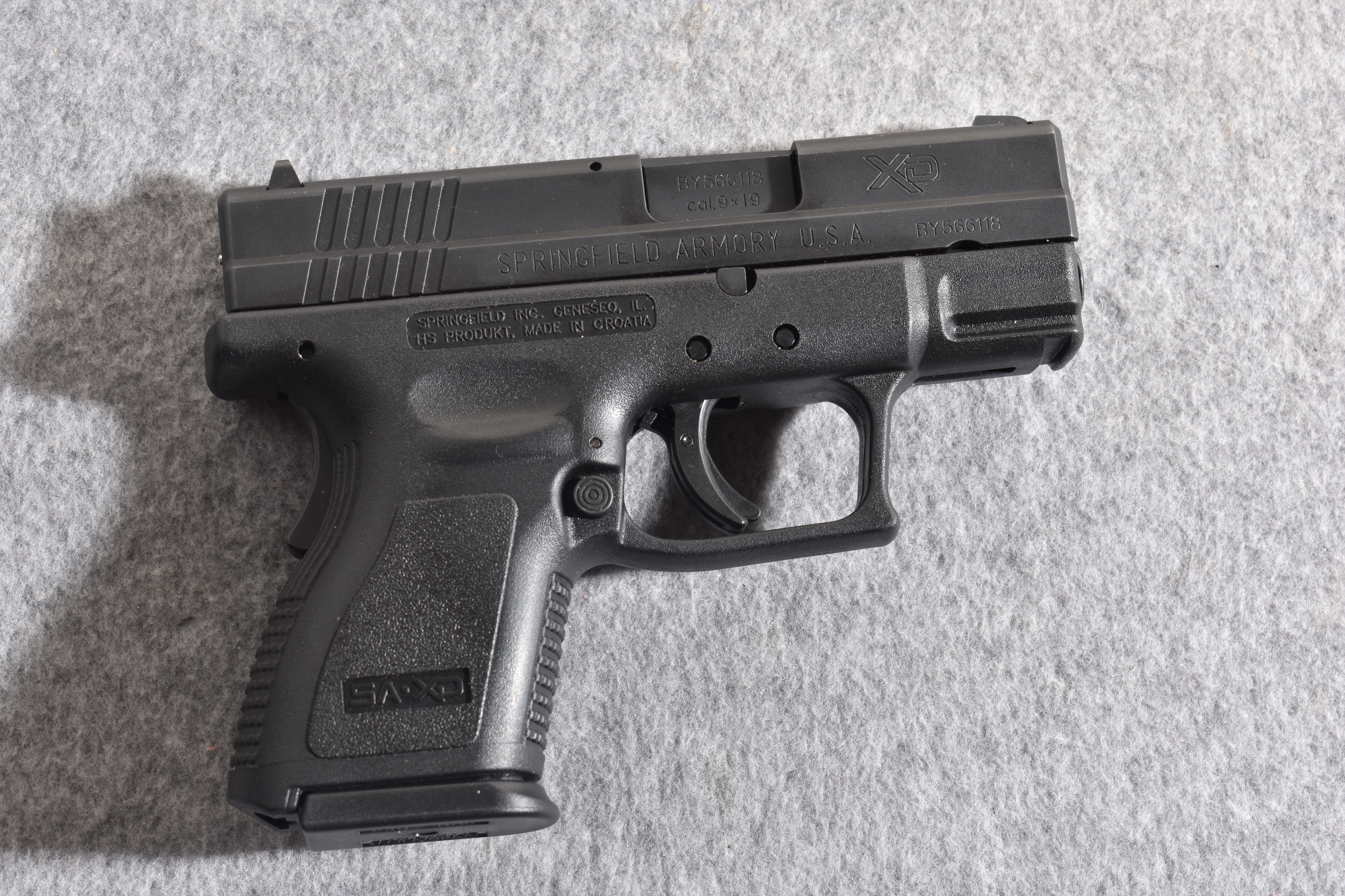 Springfield Springfield SA-XD Subcompact 9MM Luger Semi-Auto Pistol - $289.99 at Bass Pro Shops