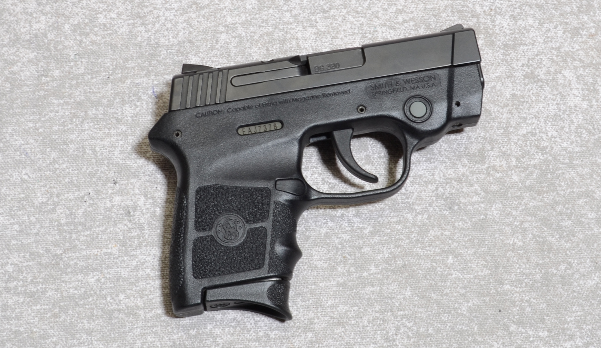 Smith &Wesson Bodyguard 380 Pistol, .380 ACP, 2.5″ Barrel - Smith & Wesson