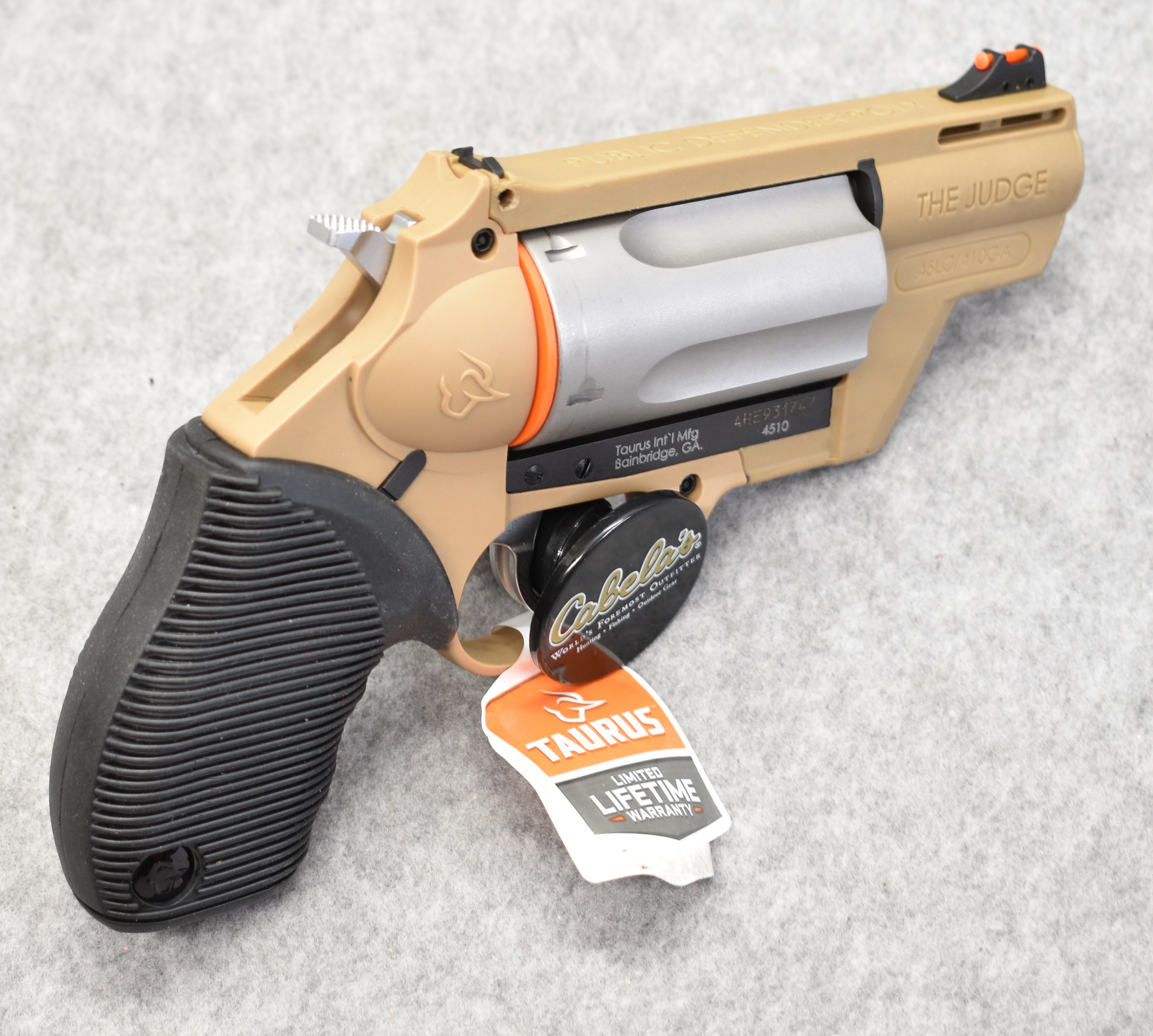 TAURUS THE JUDGE .45 LC/.410 GAUGE