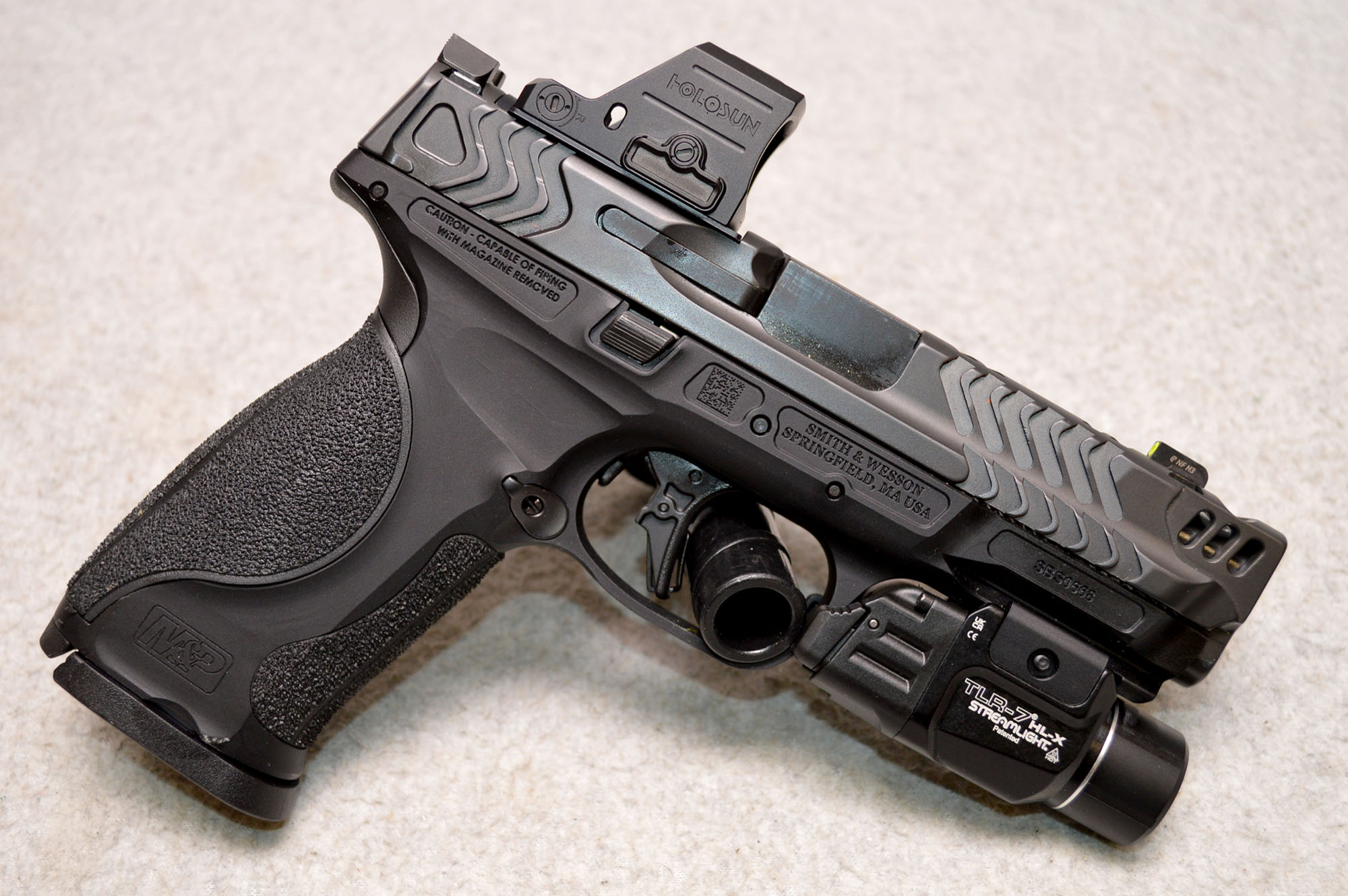 Smith &Wesson ~ M&ampP9 Metal Carry Comp ~ 9mm Luger - Smith & Wesson