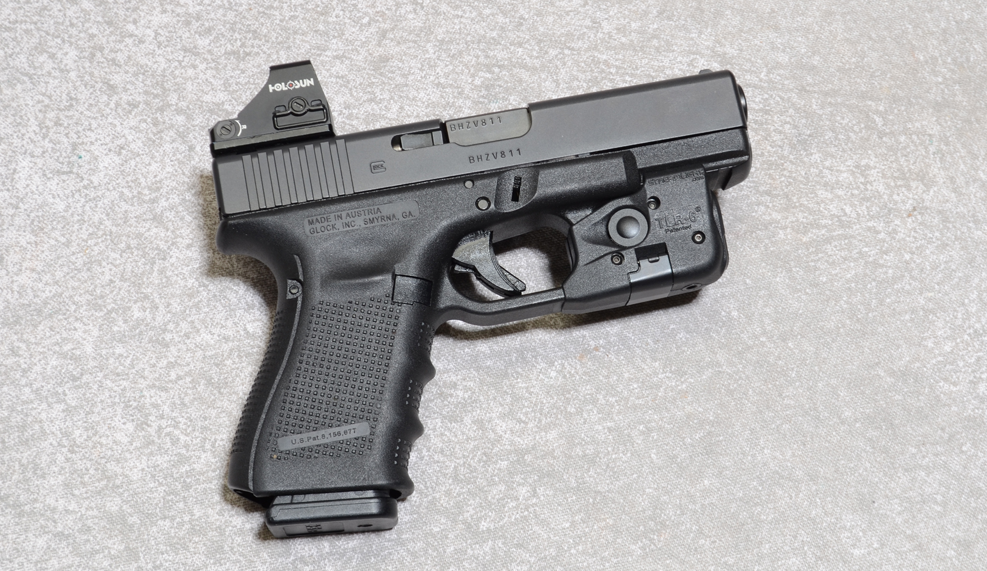 Glock Glock 19 Gen 4 Pistol, 9mm Luger, 4.01" Barrel - $659.99 at Bass Pro Shops