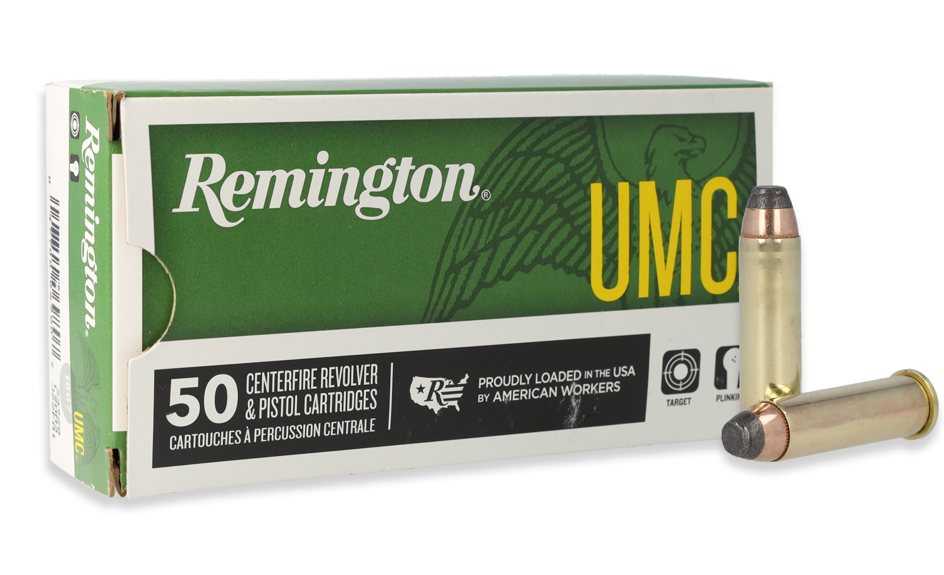 Remington UMC .357 Magnum 125 Grain Jacketed Soft Point Handgun Ammo