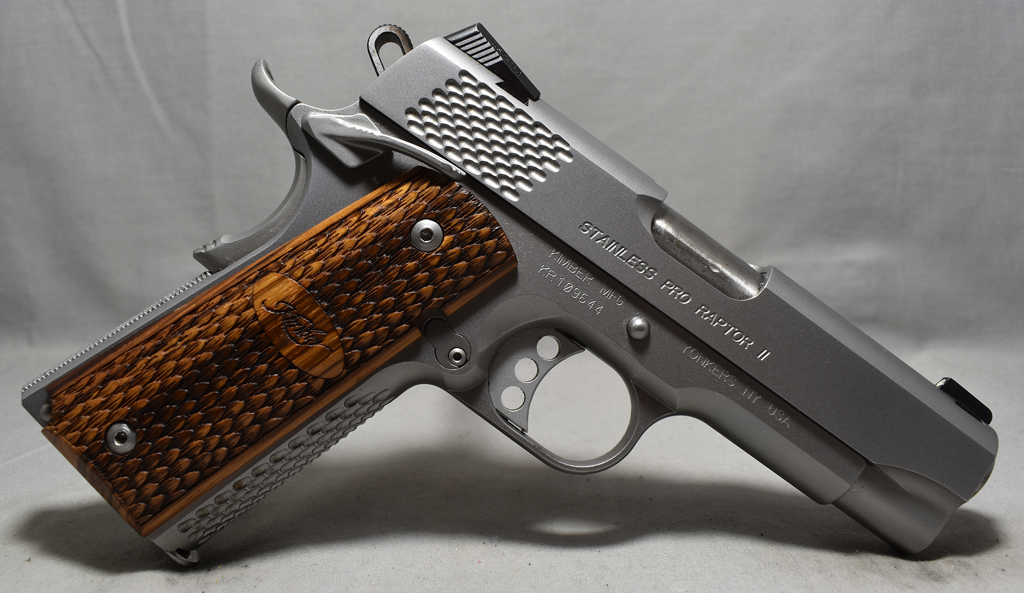 Kimber ~ Custom Shop Stainless Pro Raptor II ~ .45 ACP - Kimber