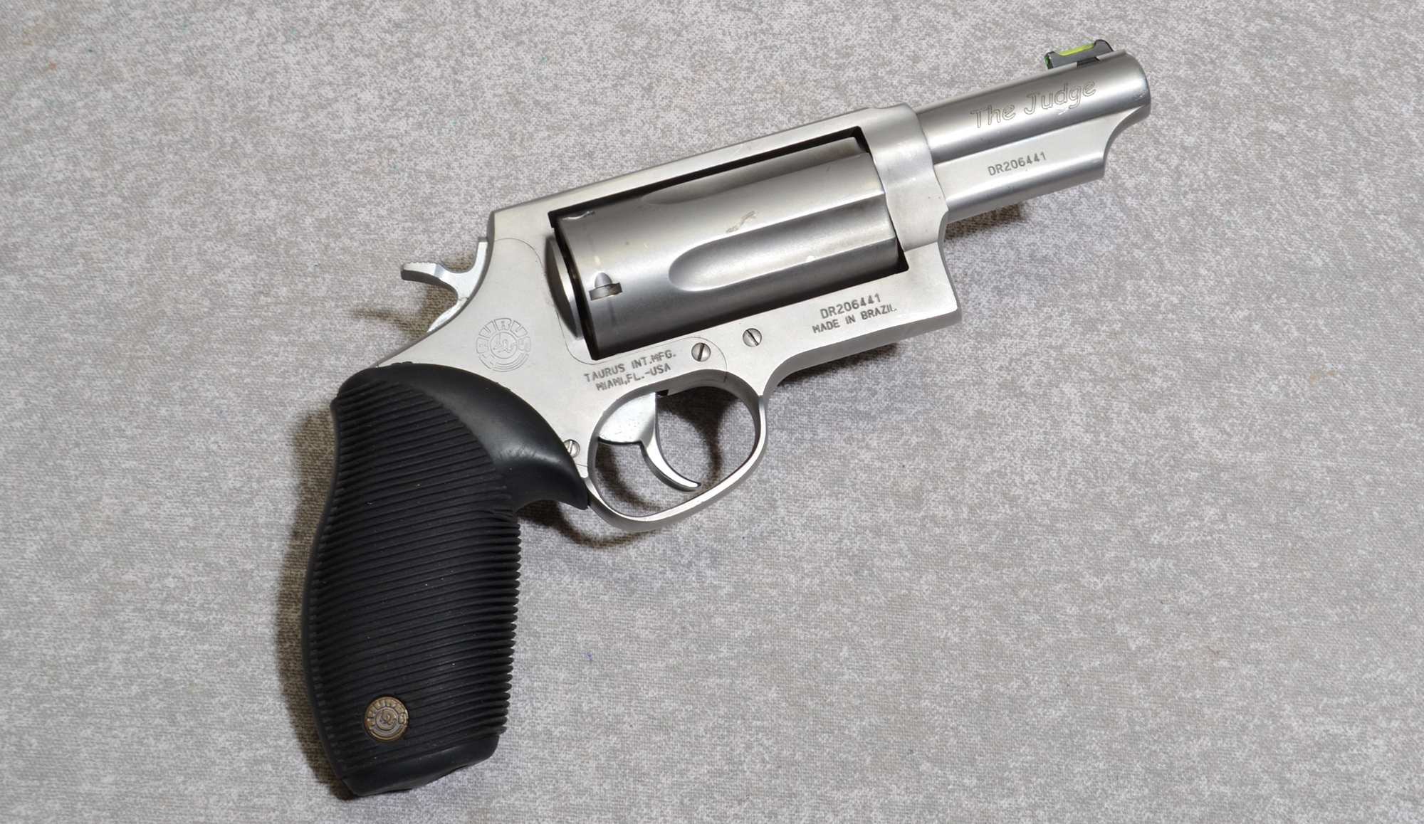 Taurus The Judge Pistol, .45LC/.410 Bore, 3″ Barrel - Taurus