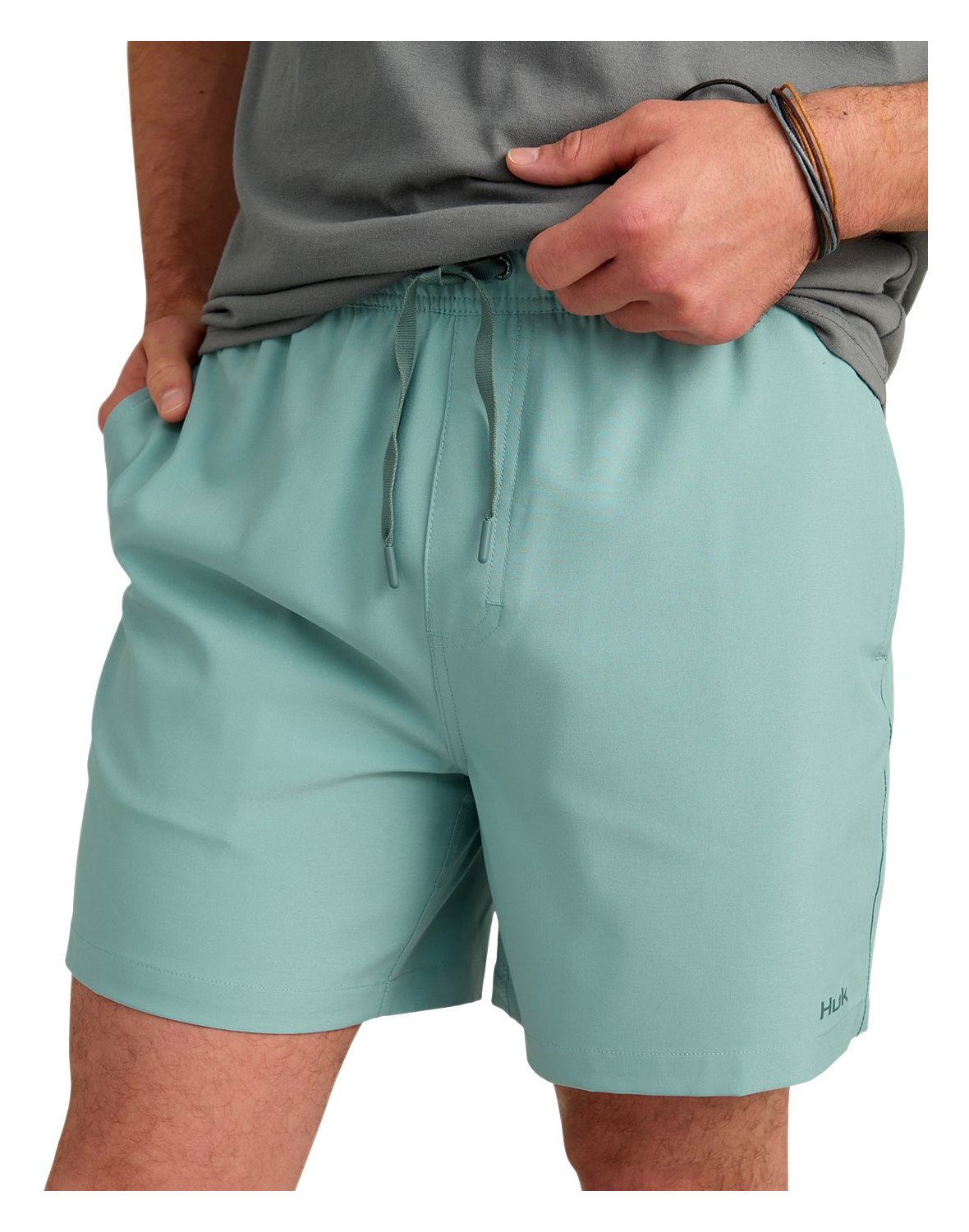 Image of Huk Pursuit Volley Shorts - Mineral Blue