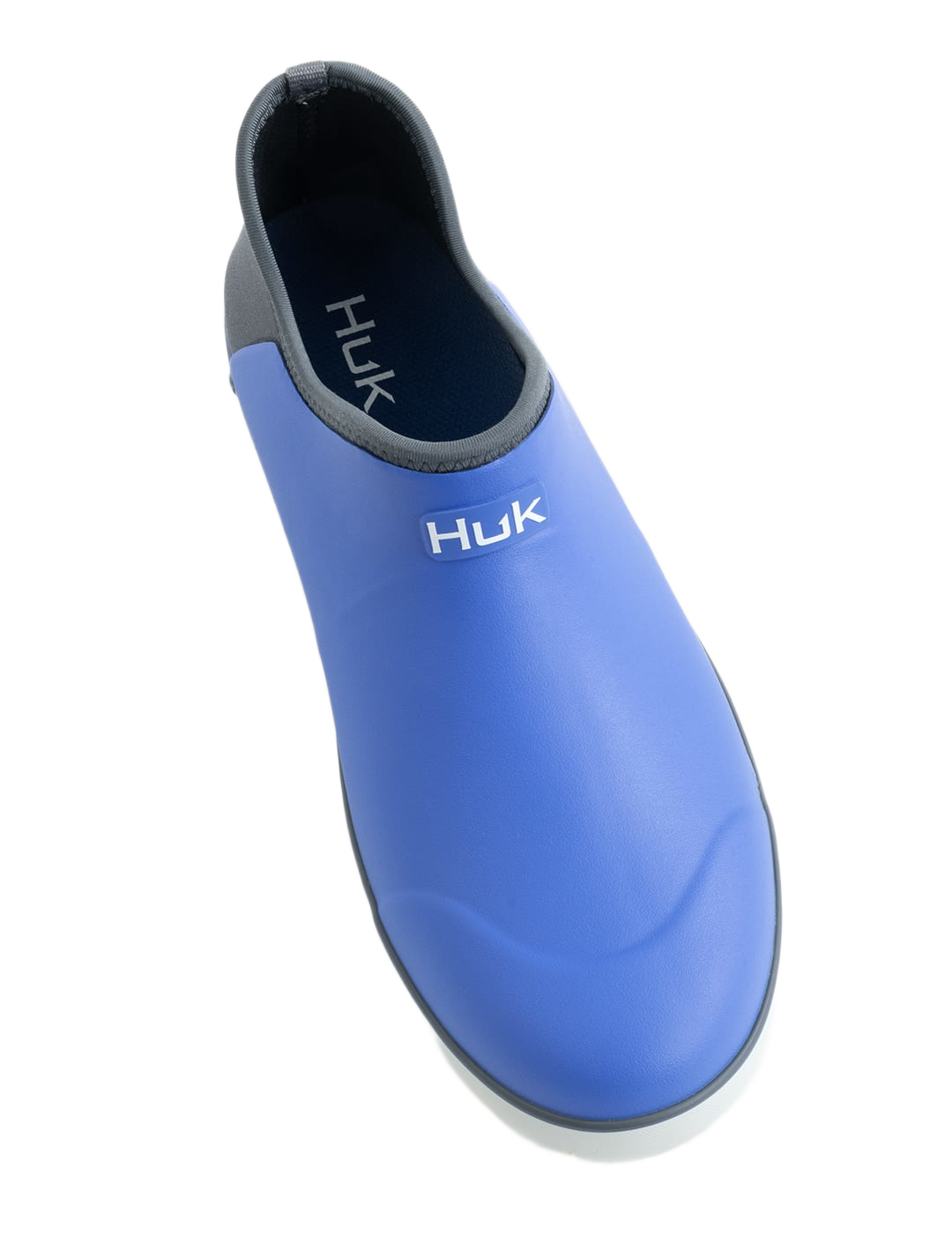 Image of Huk Rogue Wave Waterproof Slip-On Fishing Shoes for Men - Ocean Blue - 12