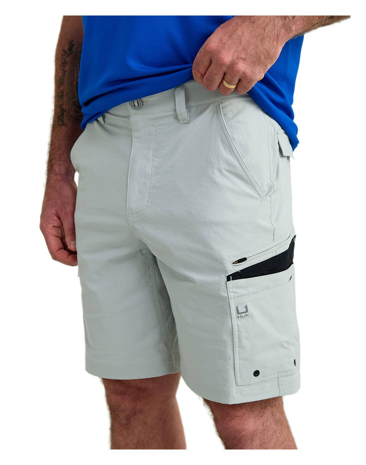 Huk Icon Shorts for Men - Harbor Mist