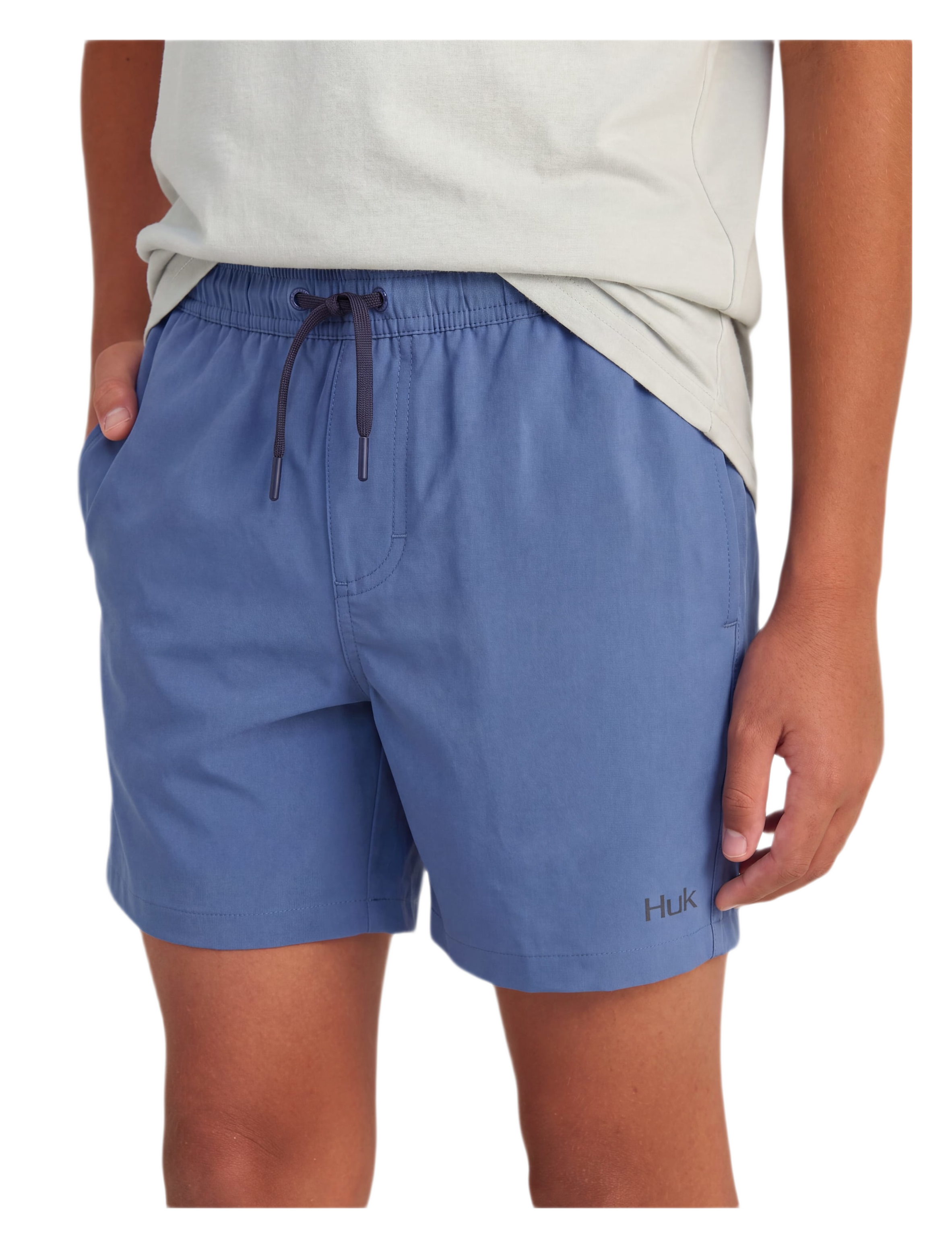 Image of Huk Pursuit Volley Shorts for Kids - Quiet Harbor