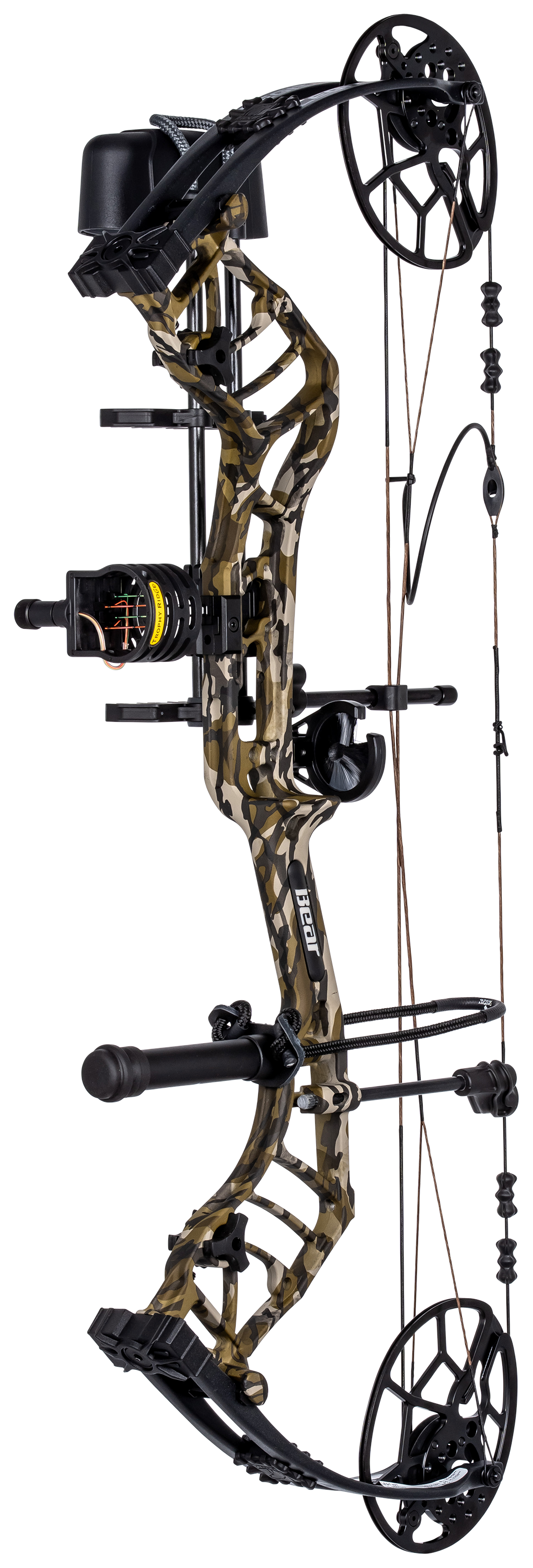Bear Archery Legit NXT RTH Compound Bow Package - Right Hand - Mossy Oak Bottomland - Bear Archery