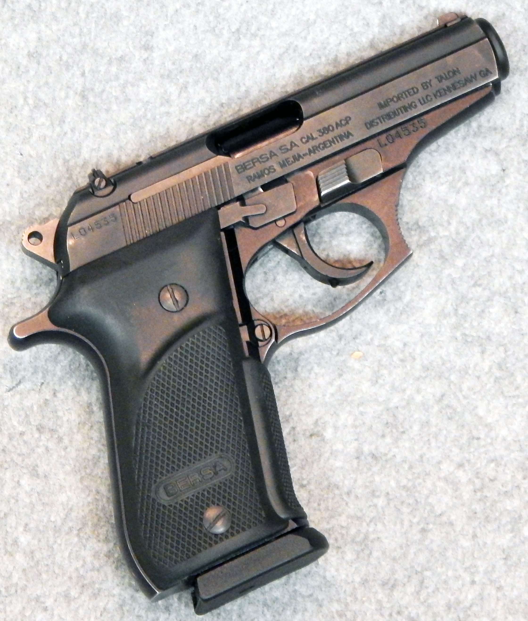 Bersa ~ Thunder 380 Plus ~ .380 ACP. - Bersa