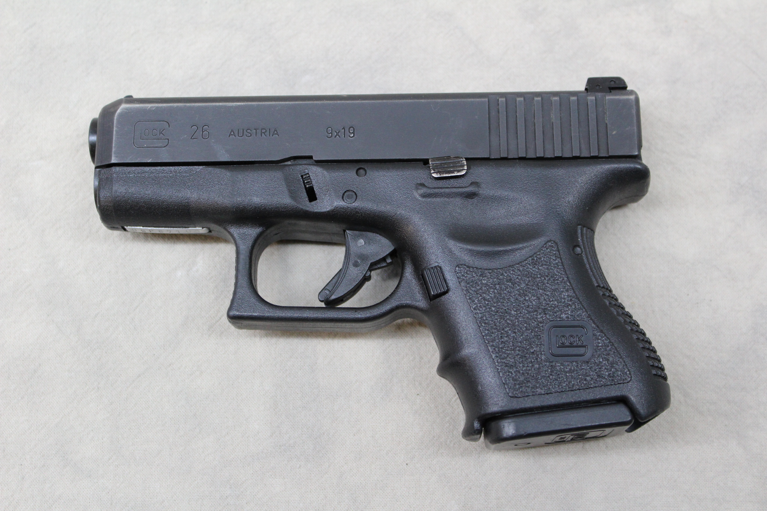 Glock 26 ~ 9mm Luger ~