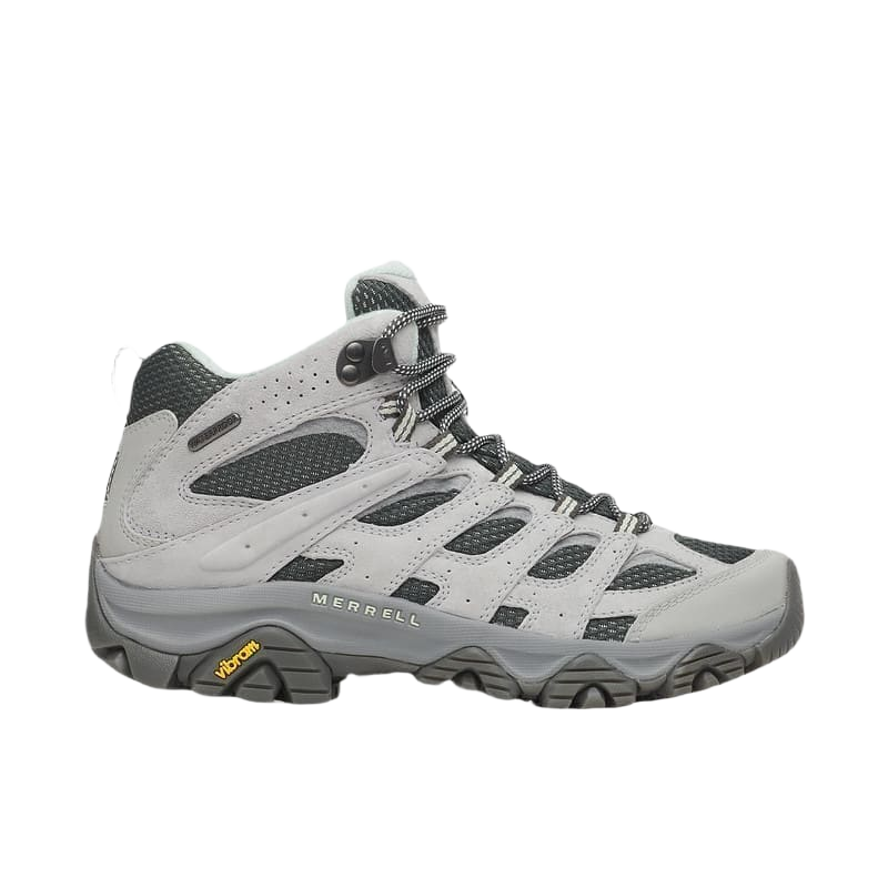 Merrell Merrell Moab 3 Mid Waterproof Hiking Boots for Women - Alloy - $169.99 at Bass Pro Shops
