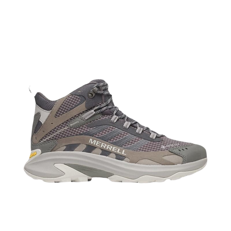 Merrell Merrell Moab Speed 2 Mid GTX Waterproof Hiking Boots for Men - Asphalt - $184.99 at Bass Pro Shops