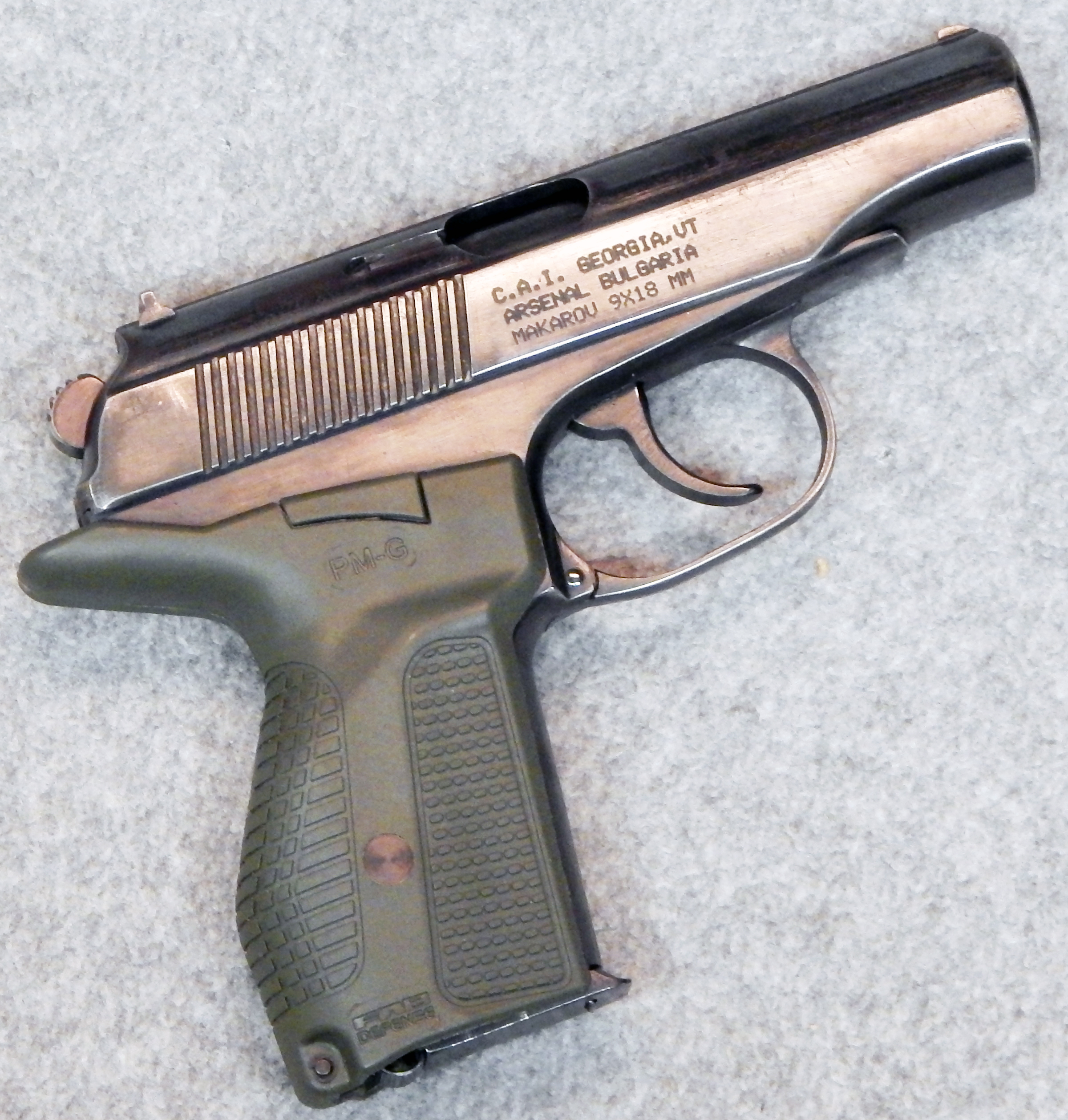 Arsenal ~ Makarov ~ 9x18 mm Makarov.