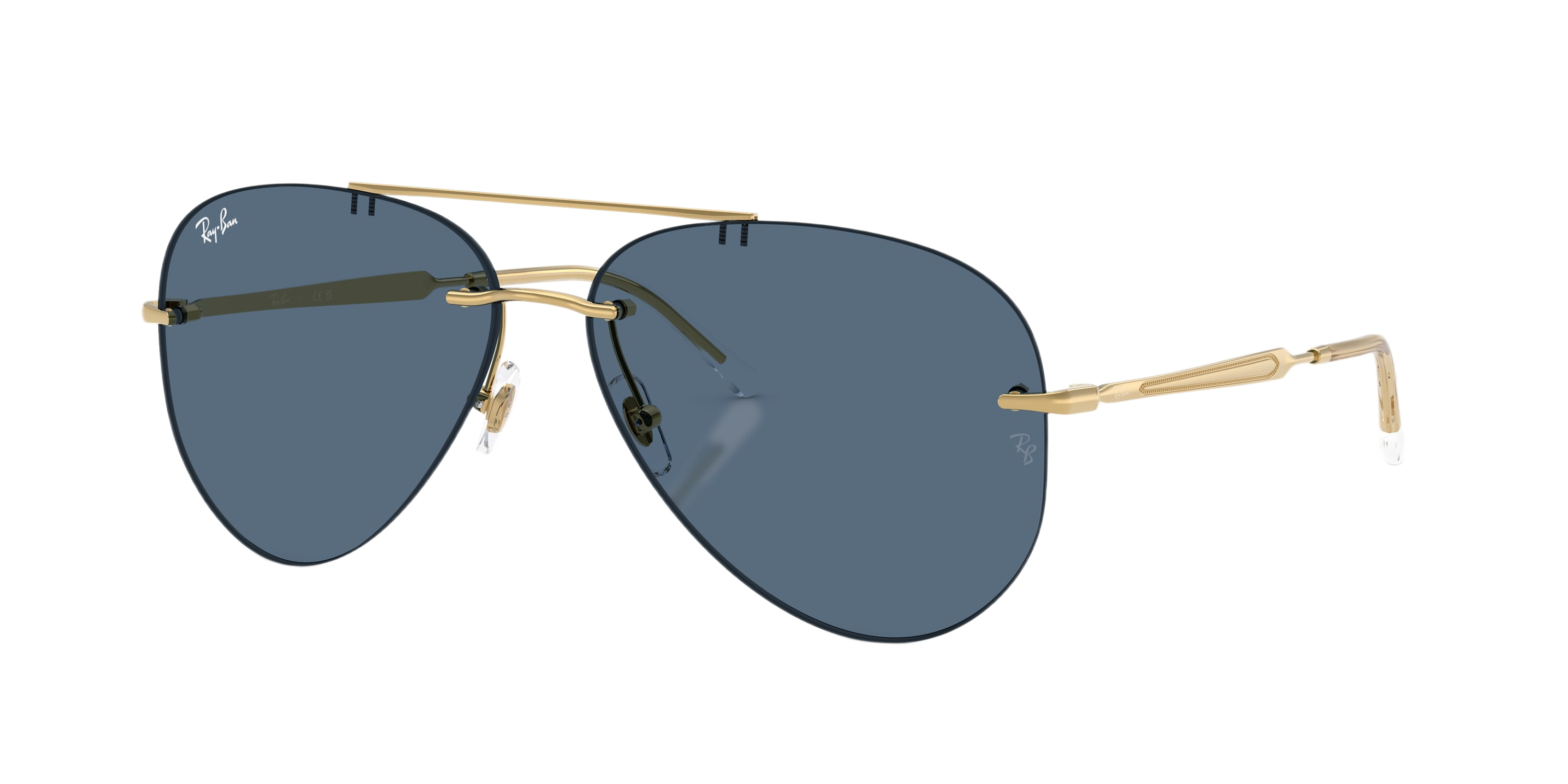 Ray-Ban RB3791 Classic Sunglasses - Arista/Dark Blue - Large