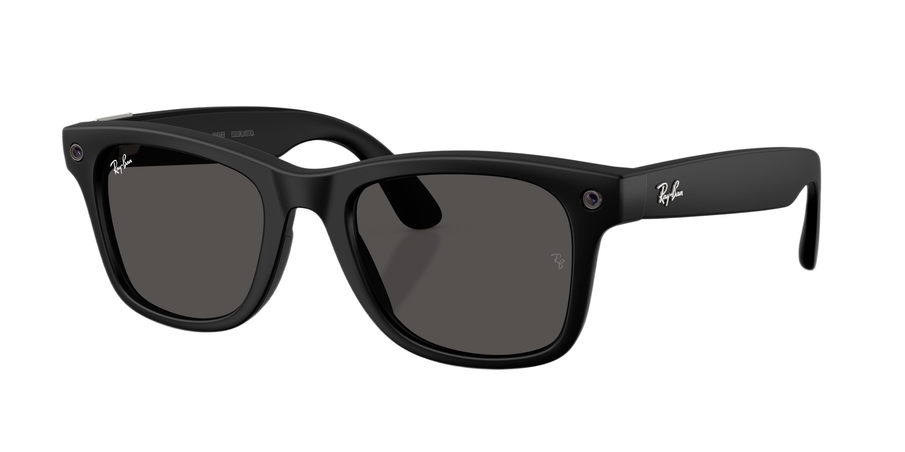 Image of Ray-Ban Meta Gen 3 Wayfarer RW4011 Classic AI Glasses - Matte Black/Gray