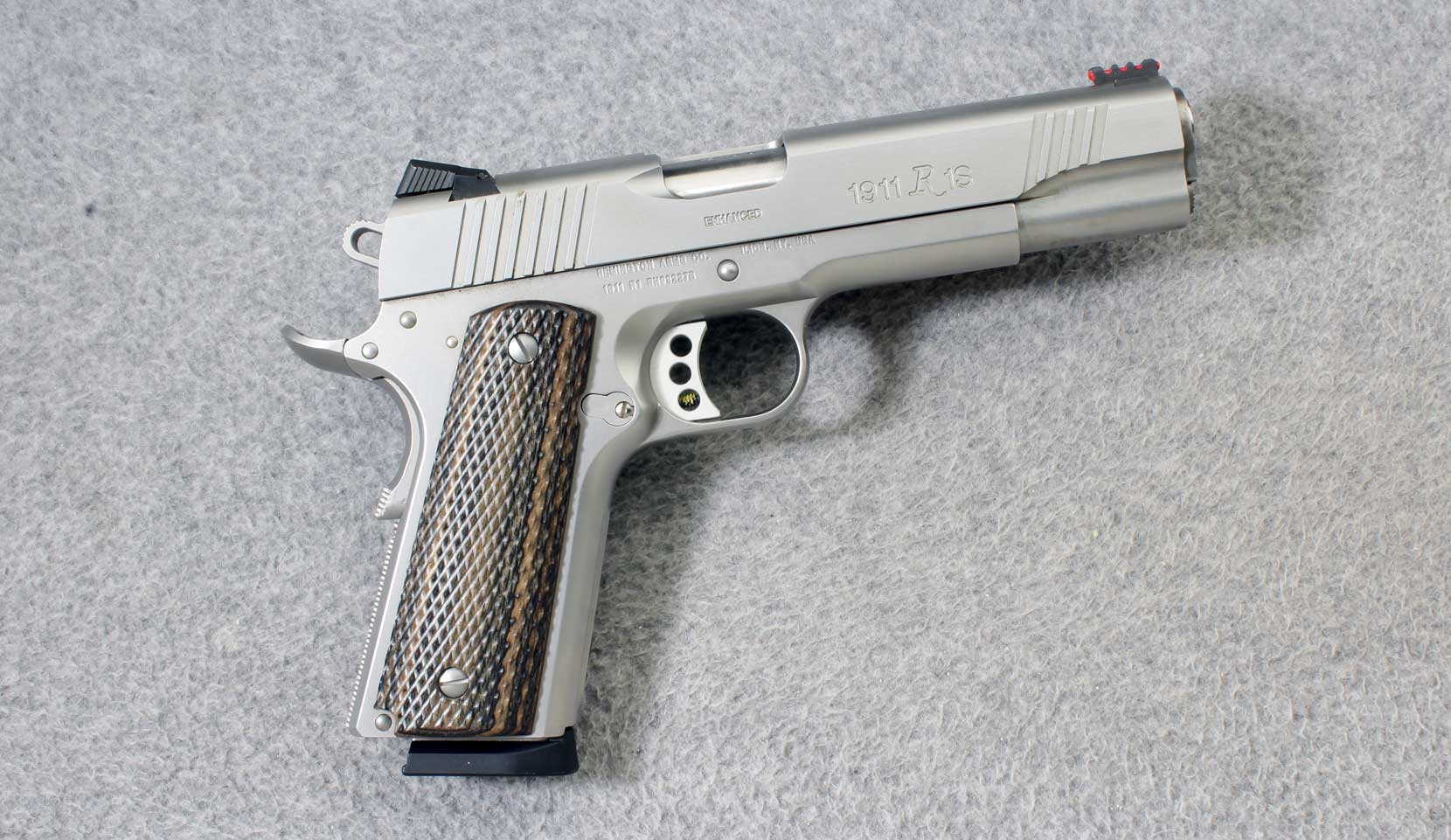 Remington ~ 1911 R1 Stainless Enhanced ~ .45 ACP - Remington