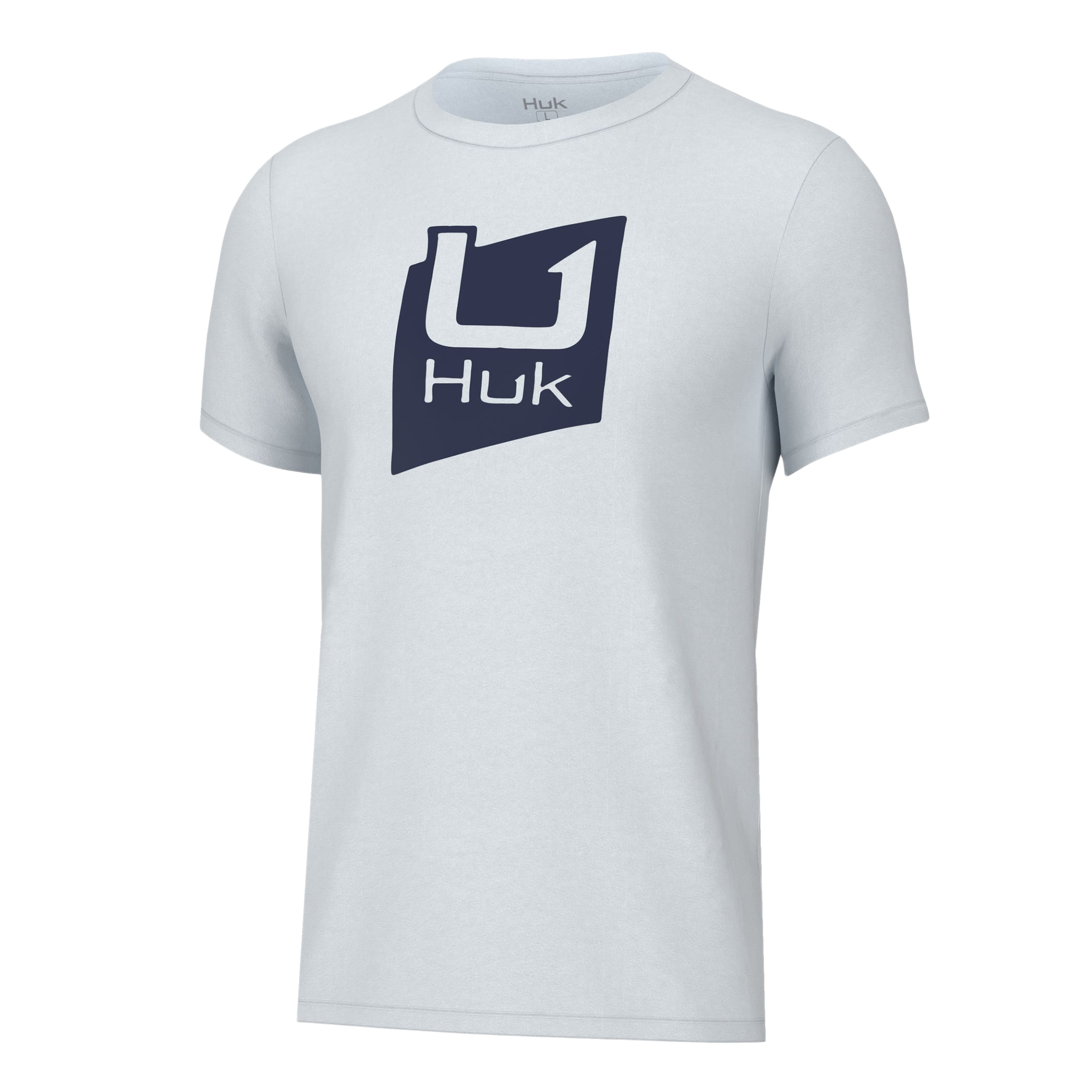 Image of Huk Slice Logo T-Shirt - White