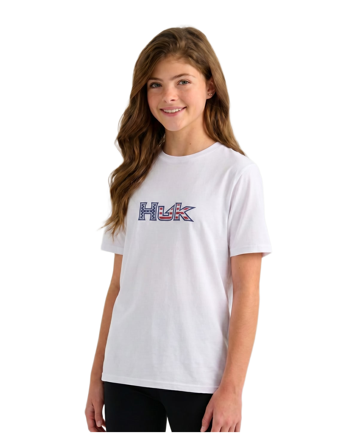 Huk Americana Fill Short-Sleeve T-Shirt - White