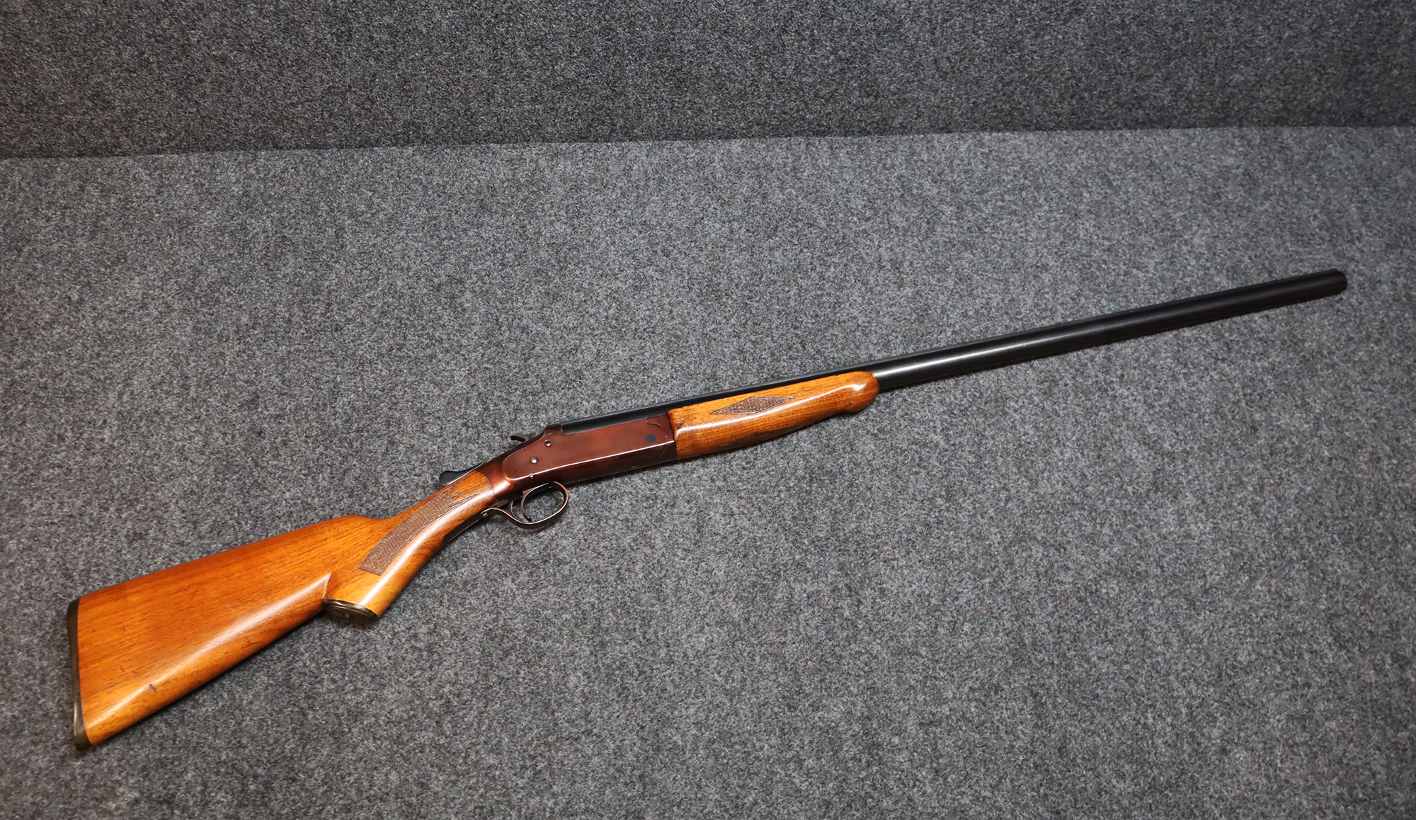 Iver Johnson ~ Matted Rib ~ 12 Gauge (5520727) - Iver Johnson Arms