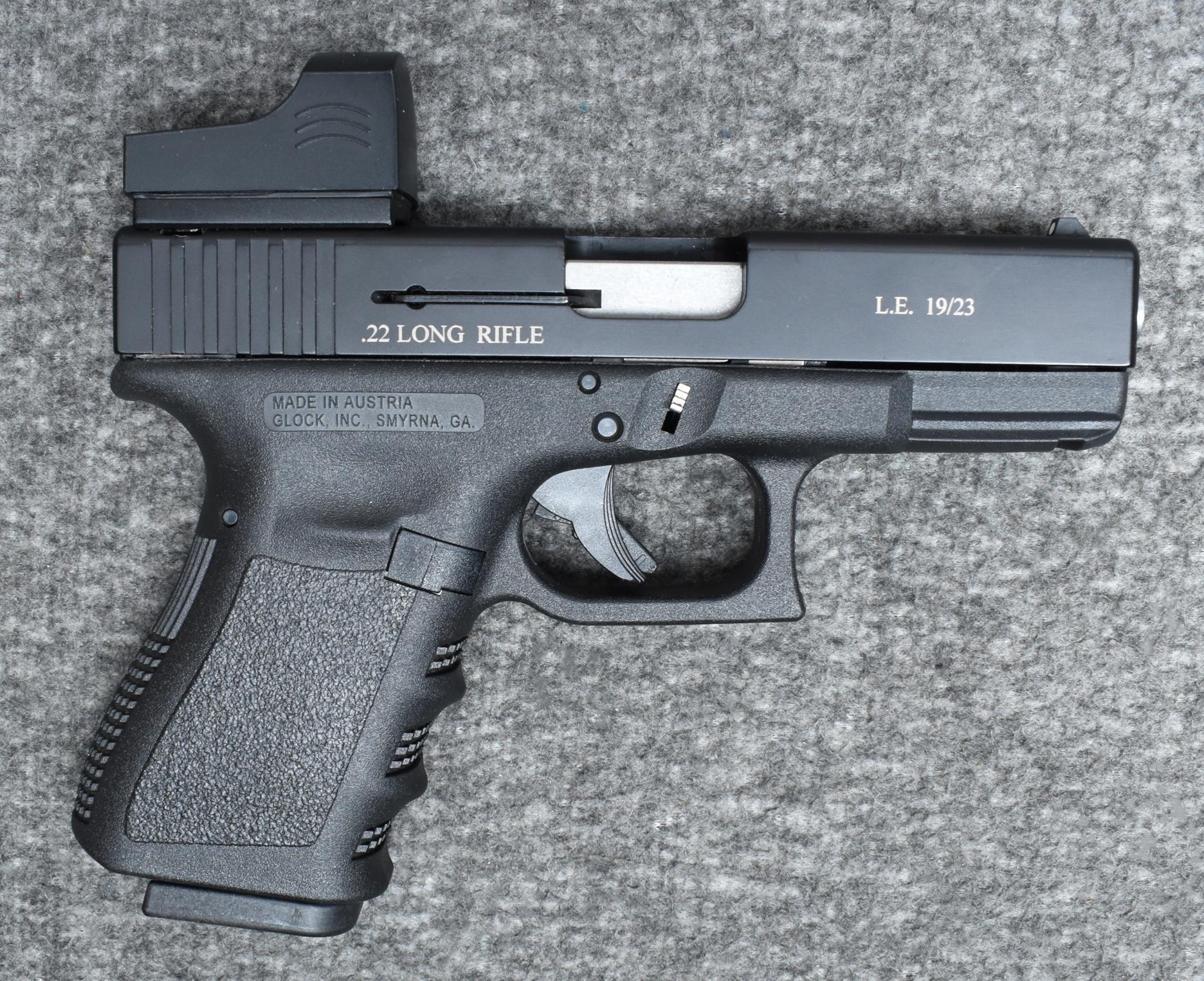 Glock ~LE 19/23~ .22 Long Rifle