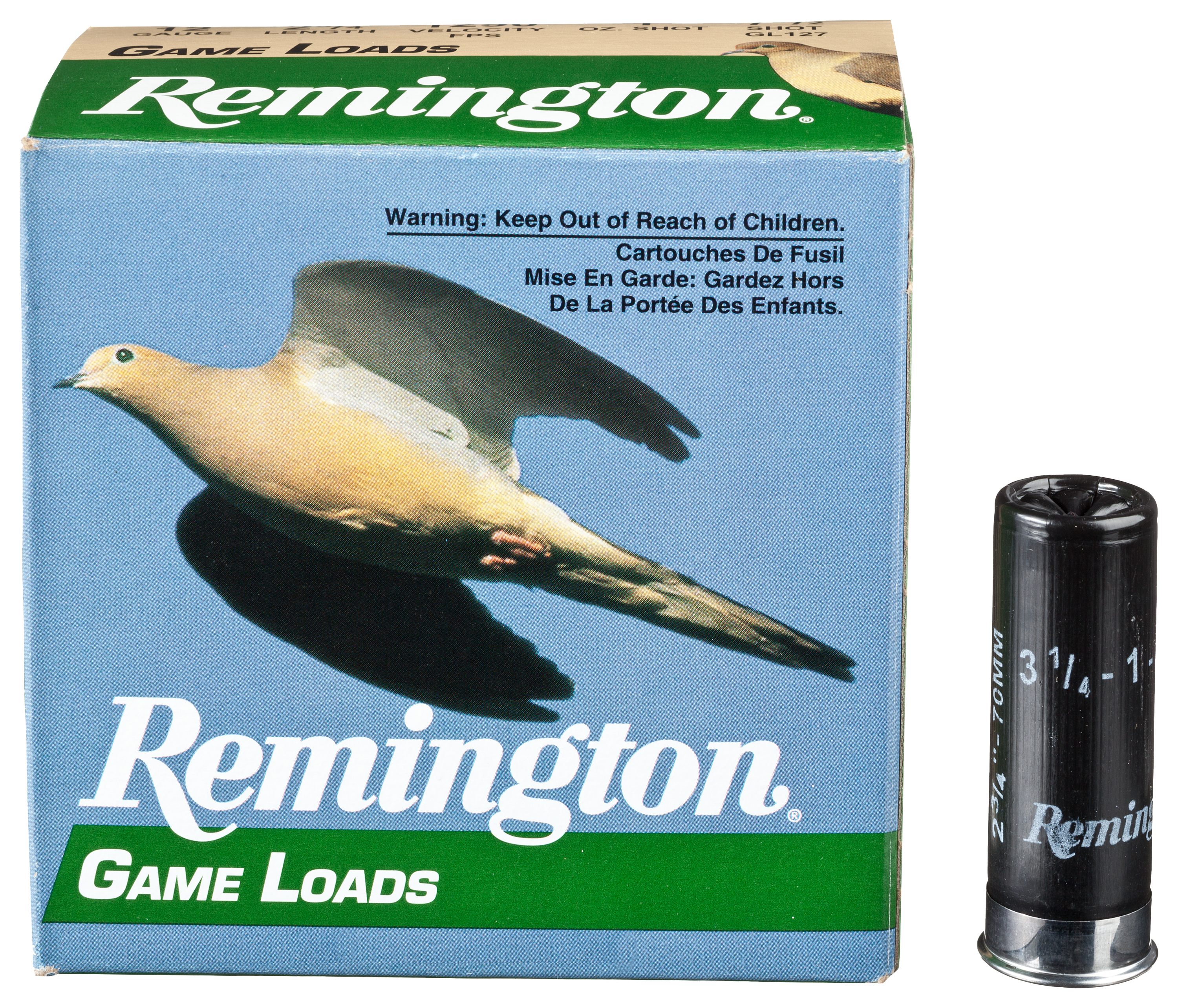 Image of "Remington Game Load .410 Bore 2-1/2"" 1/2 oz. Shotshells - 6 Shot - 200 Rounds"