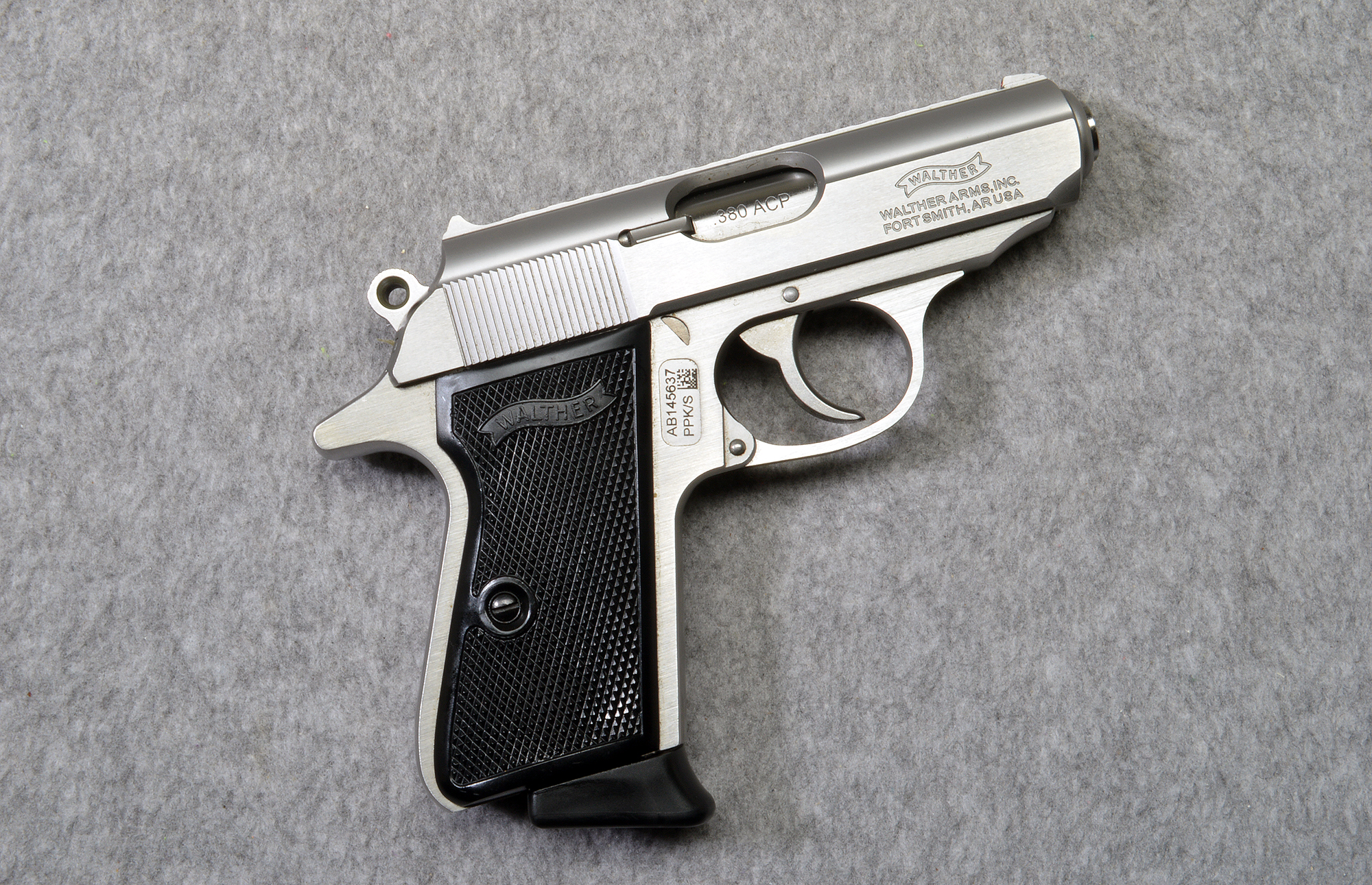 Walther ~ PPK/S Stainless ~ .380 ACP - Walther Arms