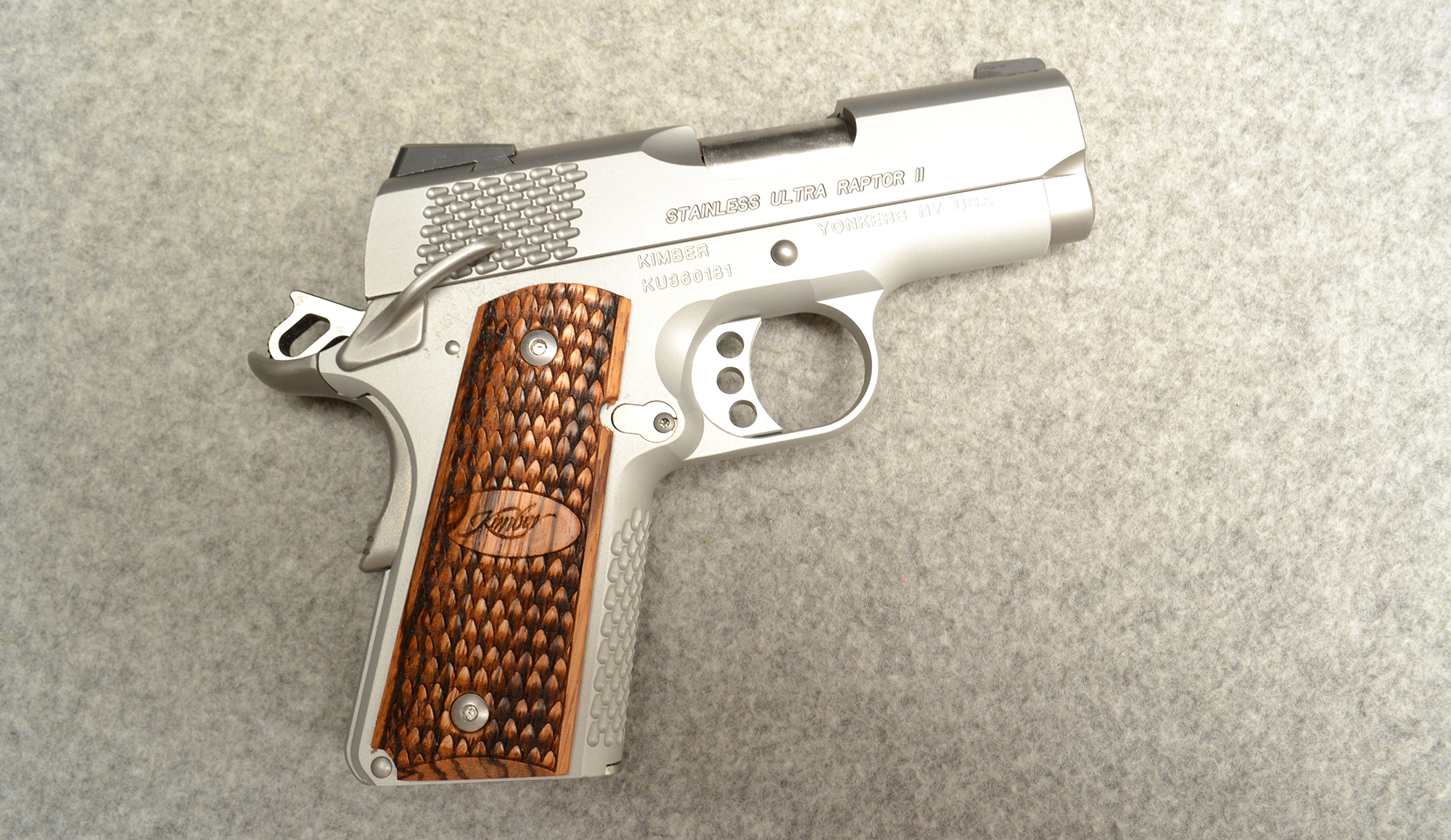 Kimber ~ Stainless Ultra Rator II ~ .45 ACP - Kimber