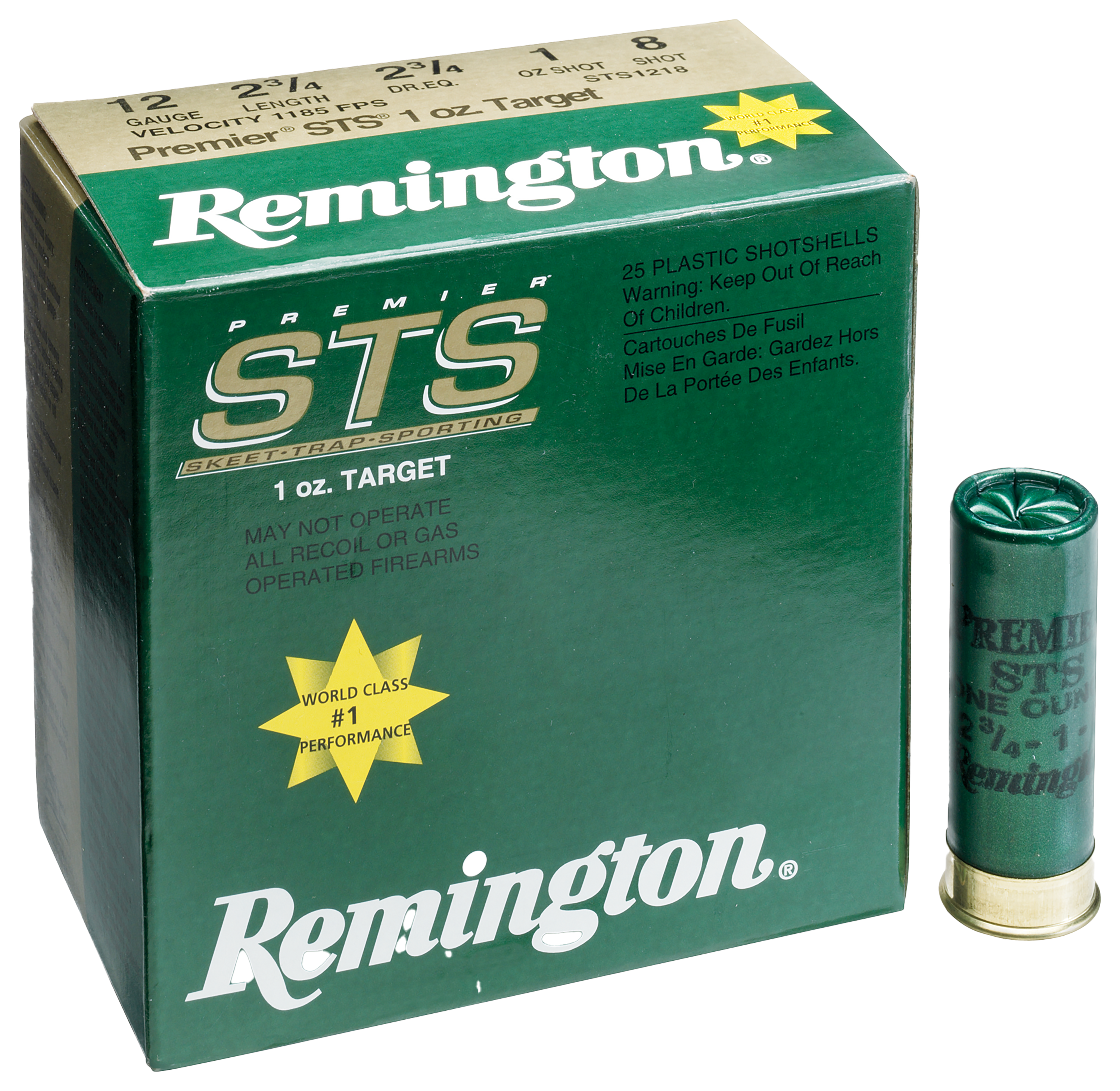 Image of "Remington Premier STS Target Load 12-Ga. 2-3/4"" 1 oz. Shotshells"
