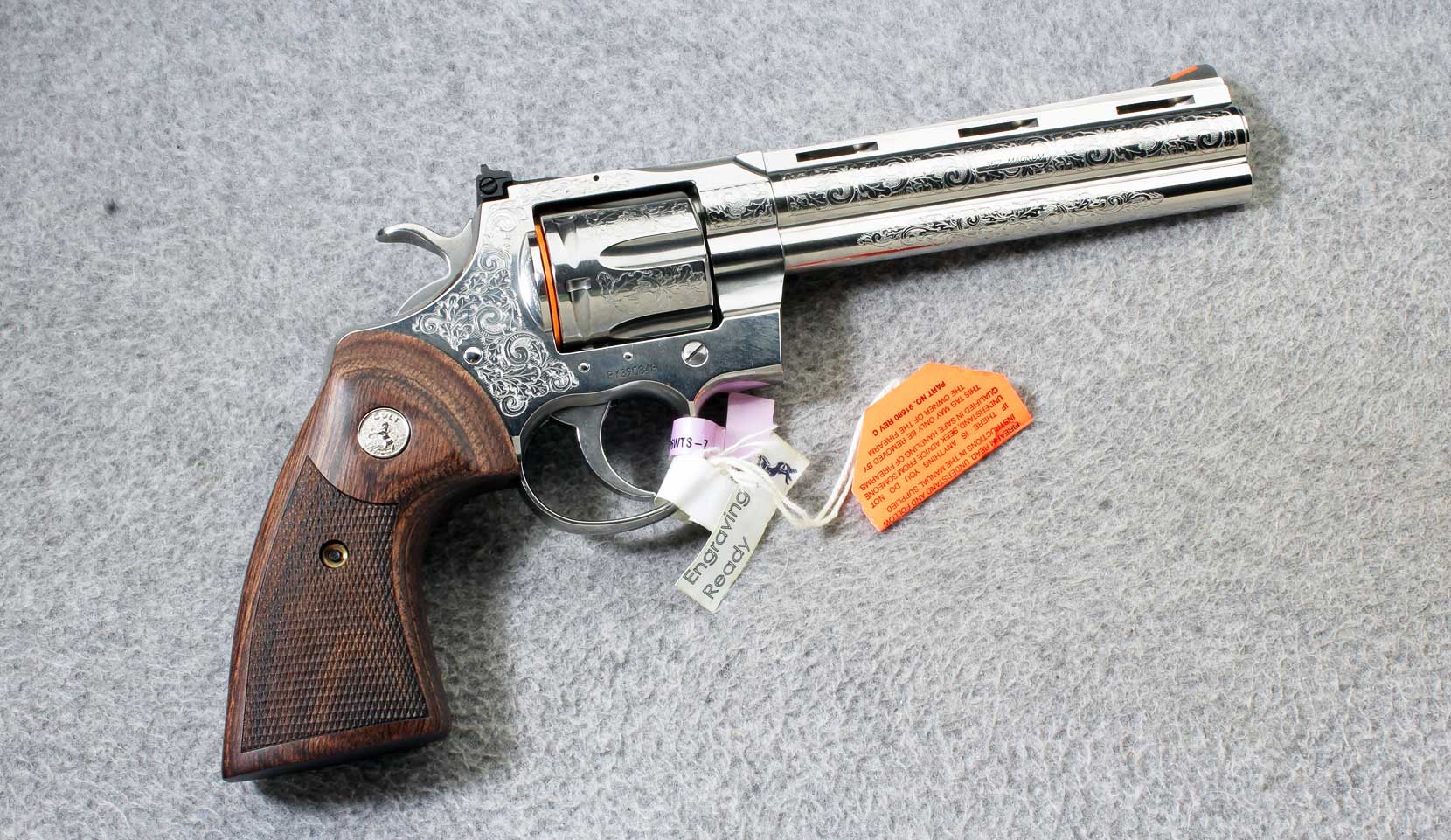 Colt ~ Python Engraved Bass Pro Shops Ltd. Ed. ~ .357 Mag.