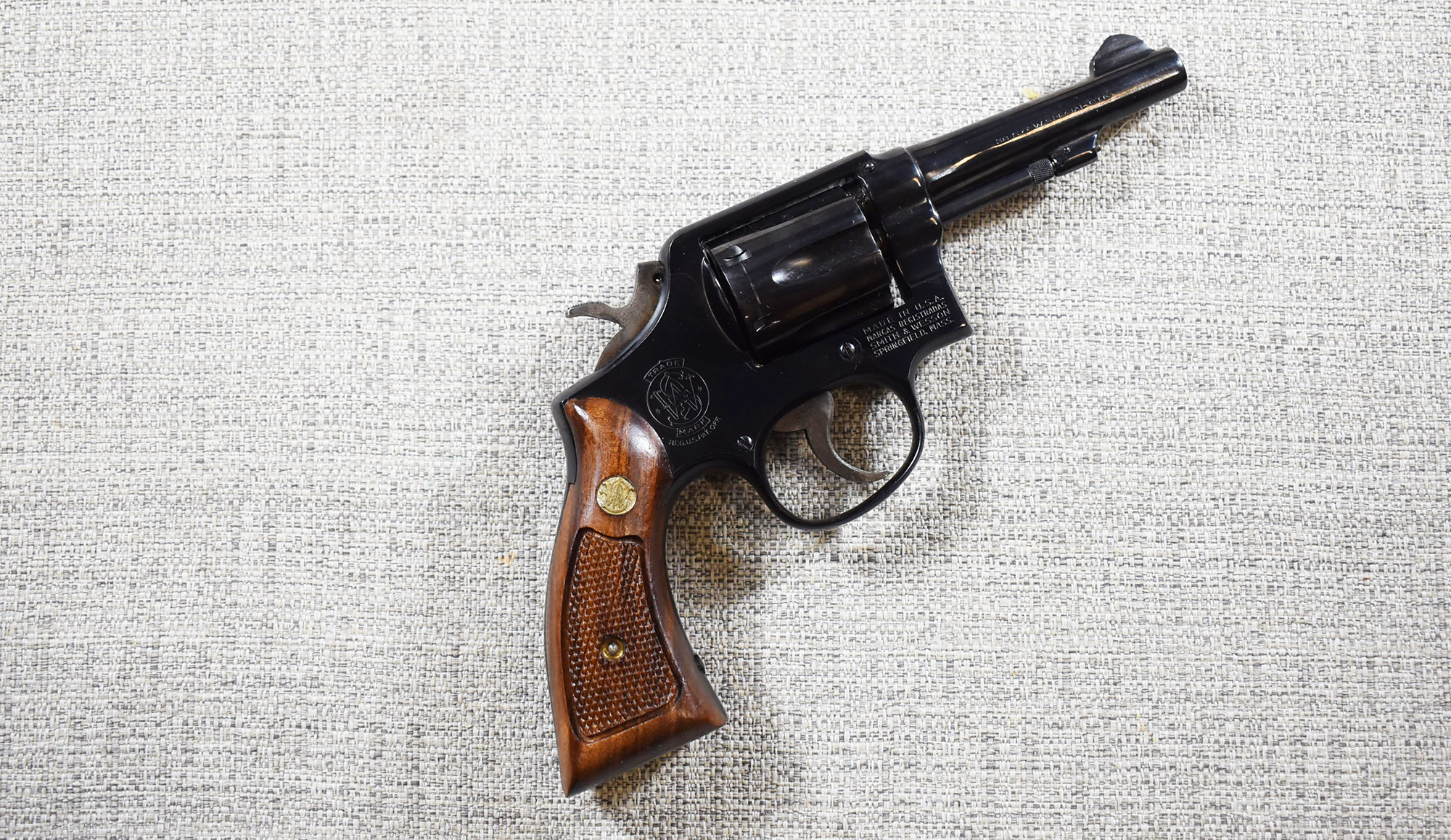 Smith &Wesson~.38 S&ampW Special~Revolver - Smith & Wesson