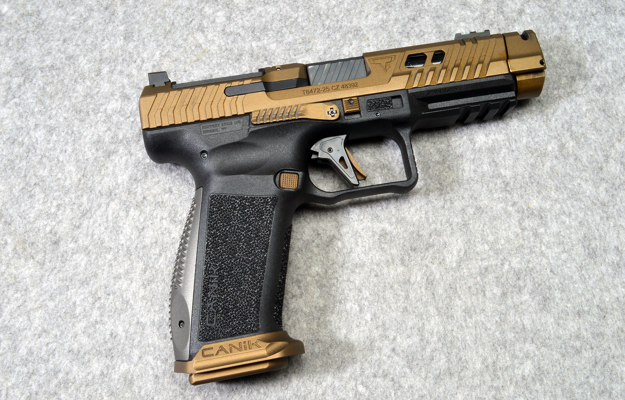 Canik ~ TTI Combat Bronze ~ 9mm - Canik