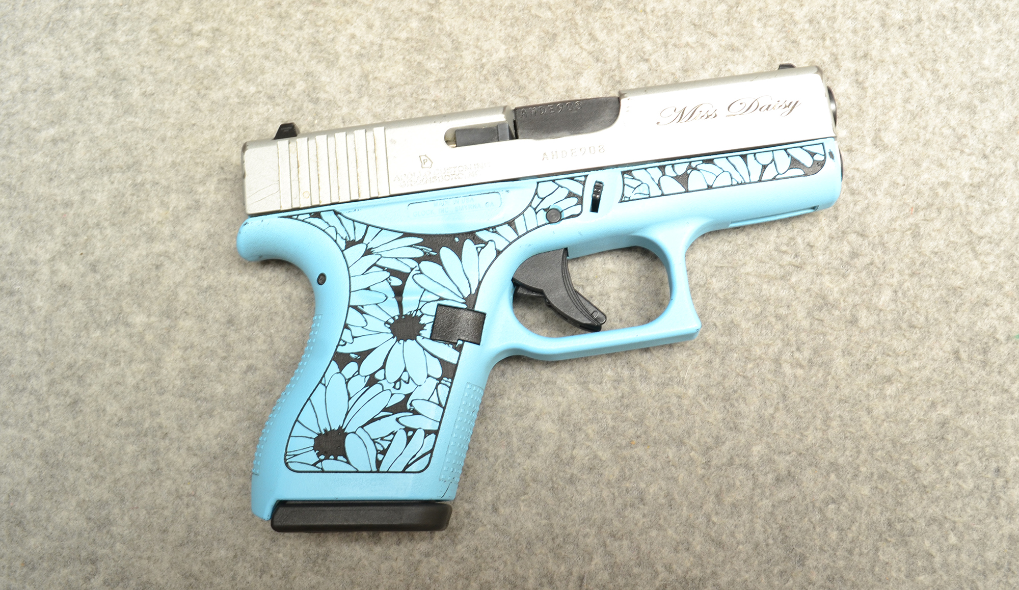 Glock ~ 42 Miss Daisy ~ 9mm Luger
